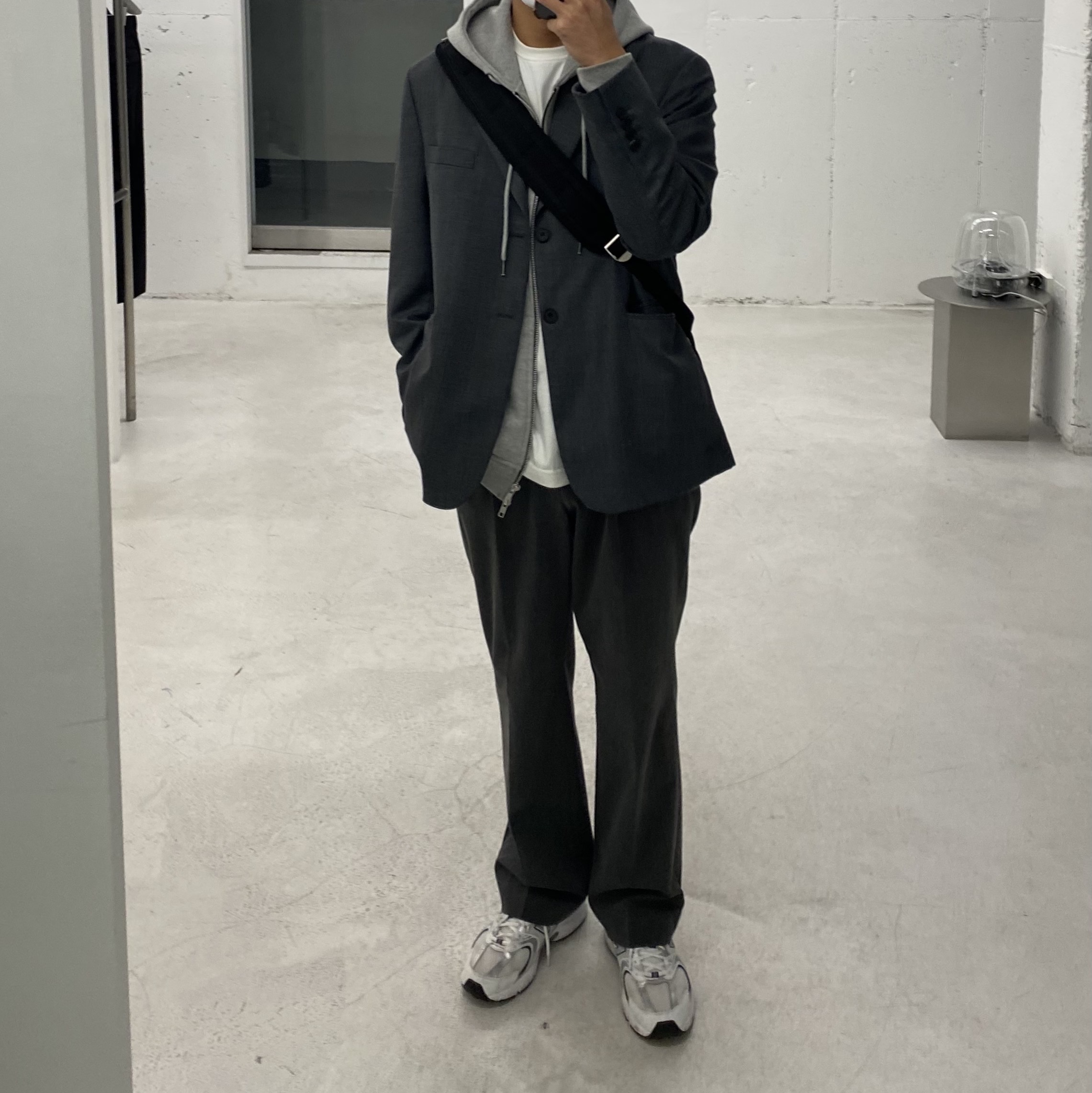 New Balance 530 White 착용 스타일