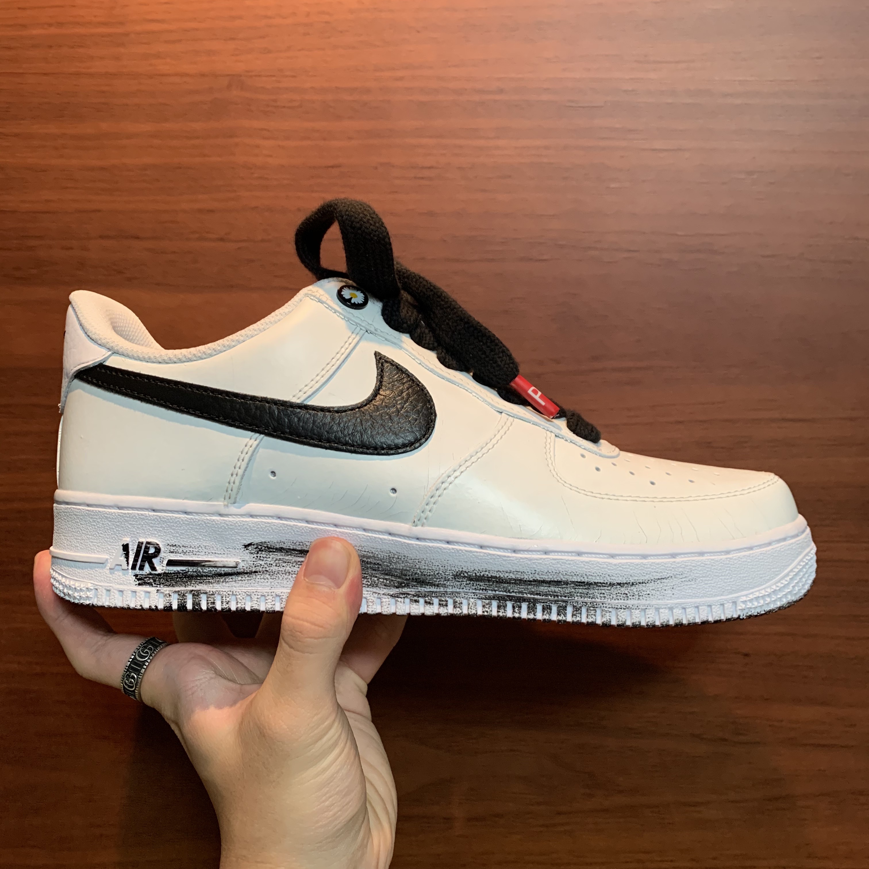 Nike x Peaceminusone Air Force 1 Low Para-Noise 2.0 착용 스타일