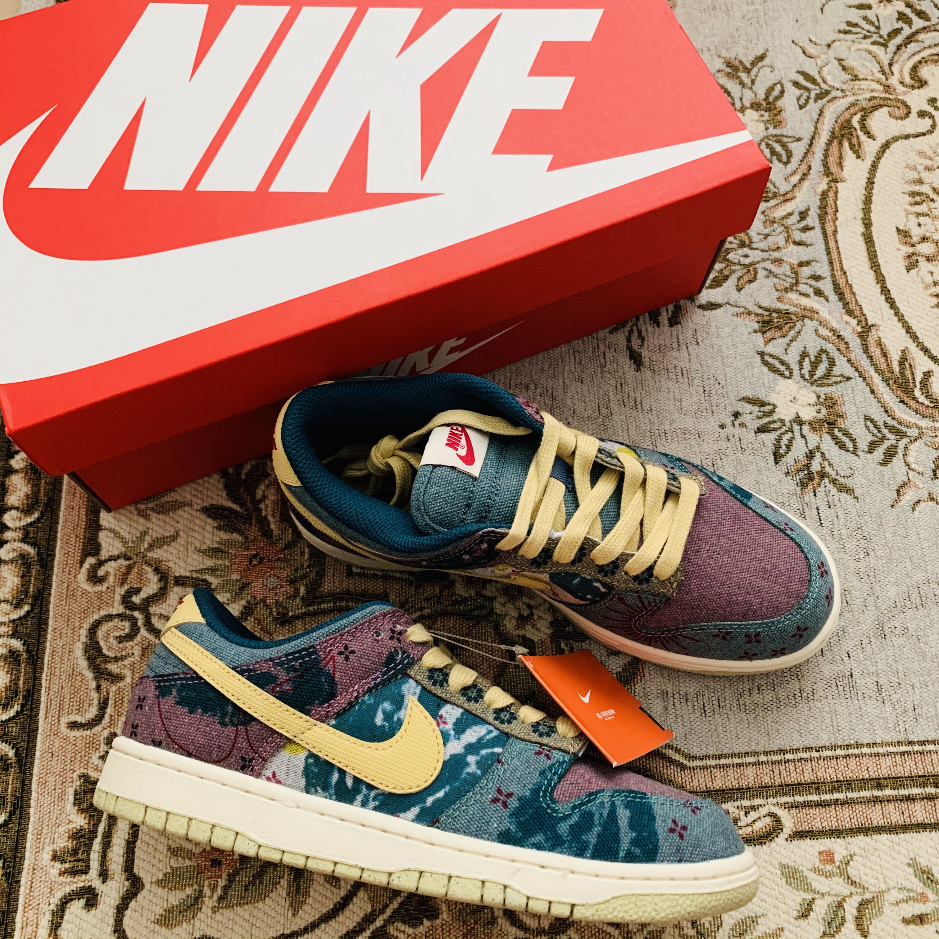 Nike Dunk Low SP Community Garden 착용 스타일
