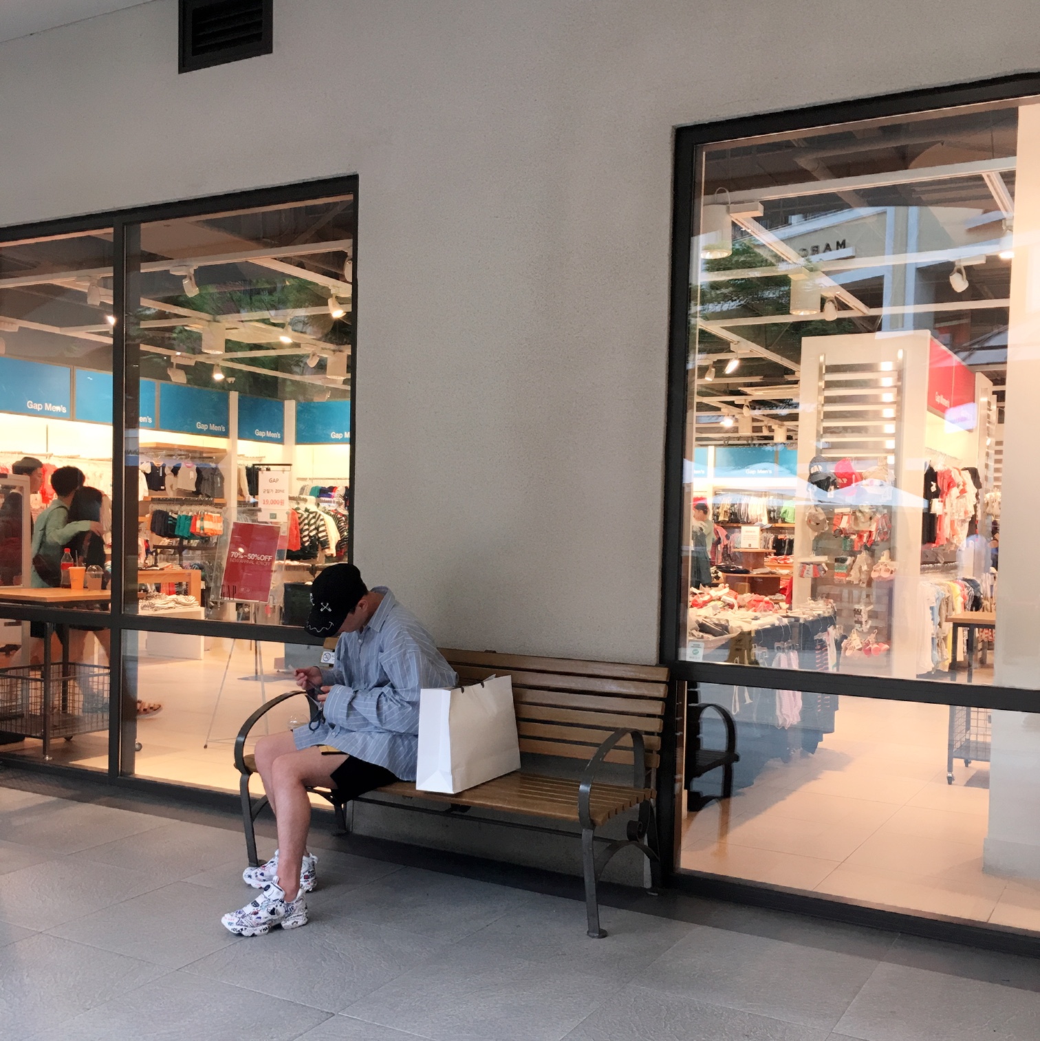 Reebok x Vetements Instapump Fury Doodle 착용 스타일