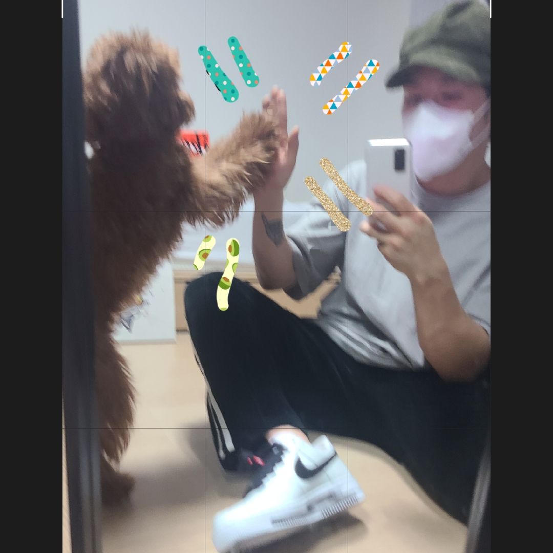 Nike x Peaceminusone Air Force 1 Low Para-Noise 2.0 착용 스타일