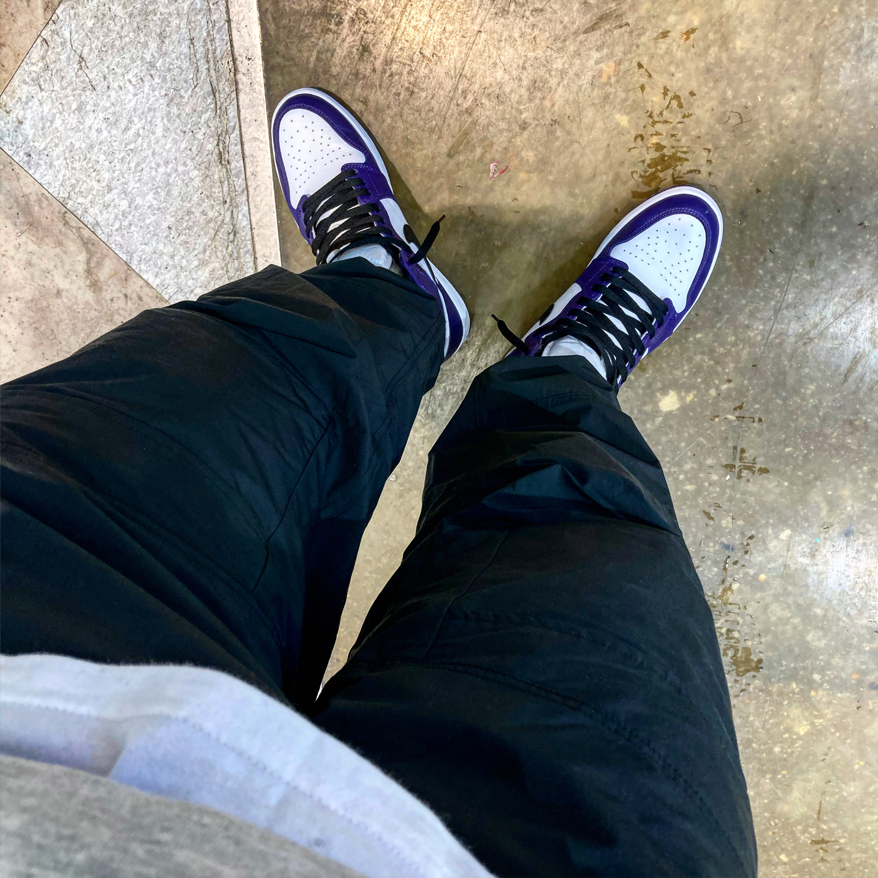 Jordan 1 Retro High OG Court Purple 2020 착용 스타일