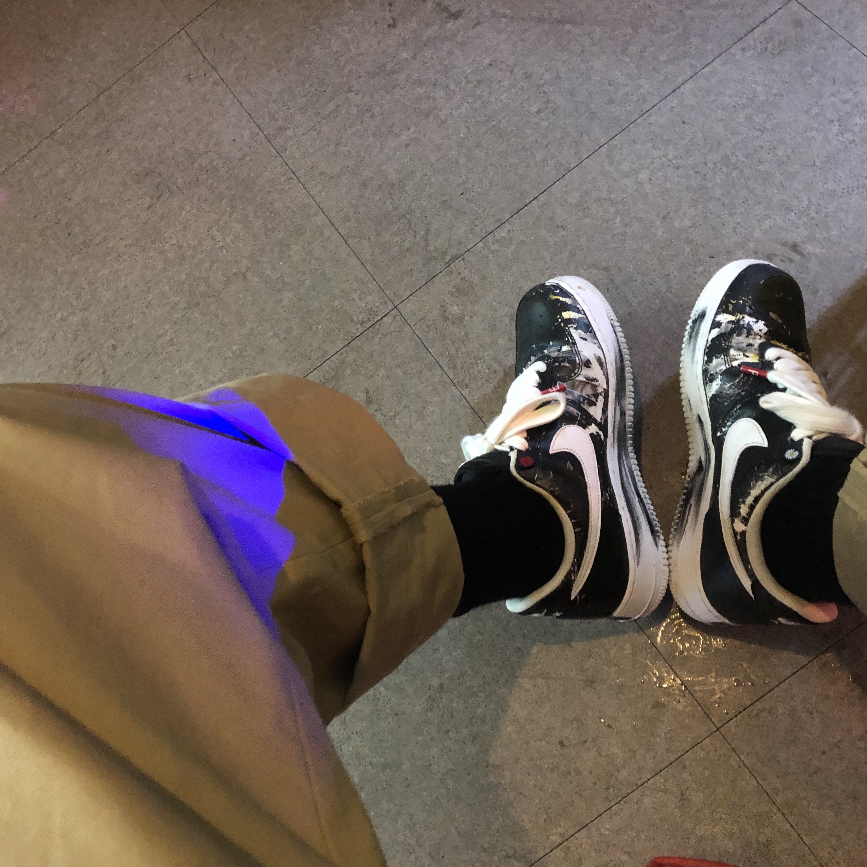Nike x Peaceminusone Air Force 1 Low Para-Noise, Nike x Peaceminusone Air Force 1 Low Para-Noise 2.0 착용 스타일 - 1