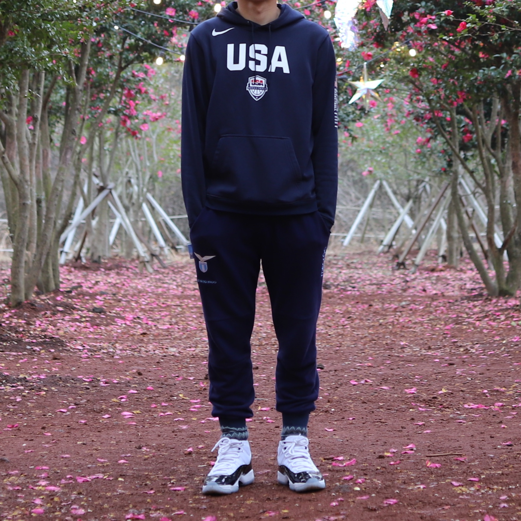 Jordan 11 Retro Concord 2018 착용 스타일