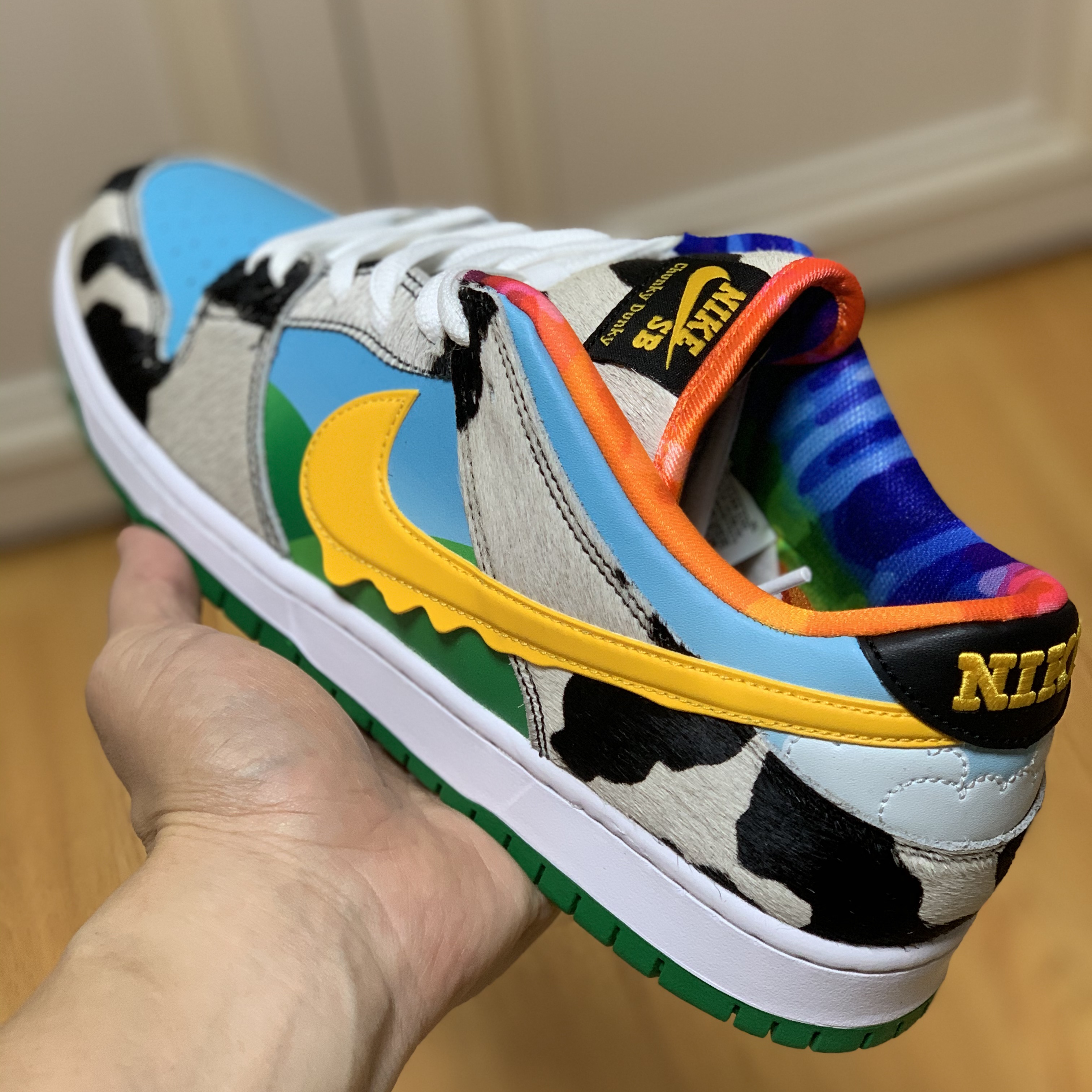Nike x Ben & Jerry's SB Dunk Low Chunky Dunky 착용 스타일