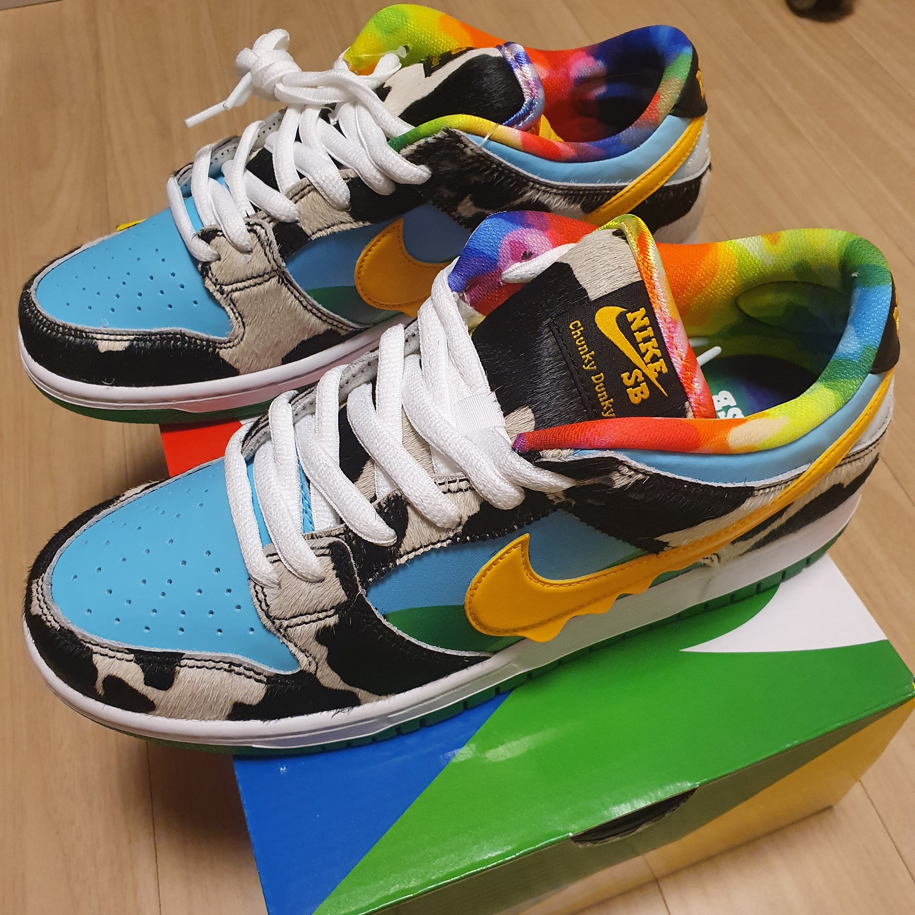 Nike x Ben & Jerry's SB Dunk Low Chunky Dunky 착용 스타일 - 1