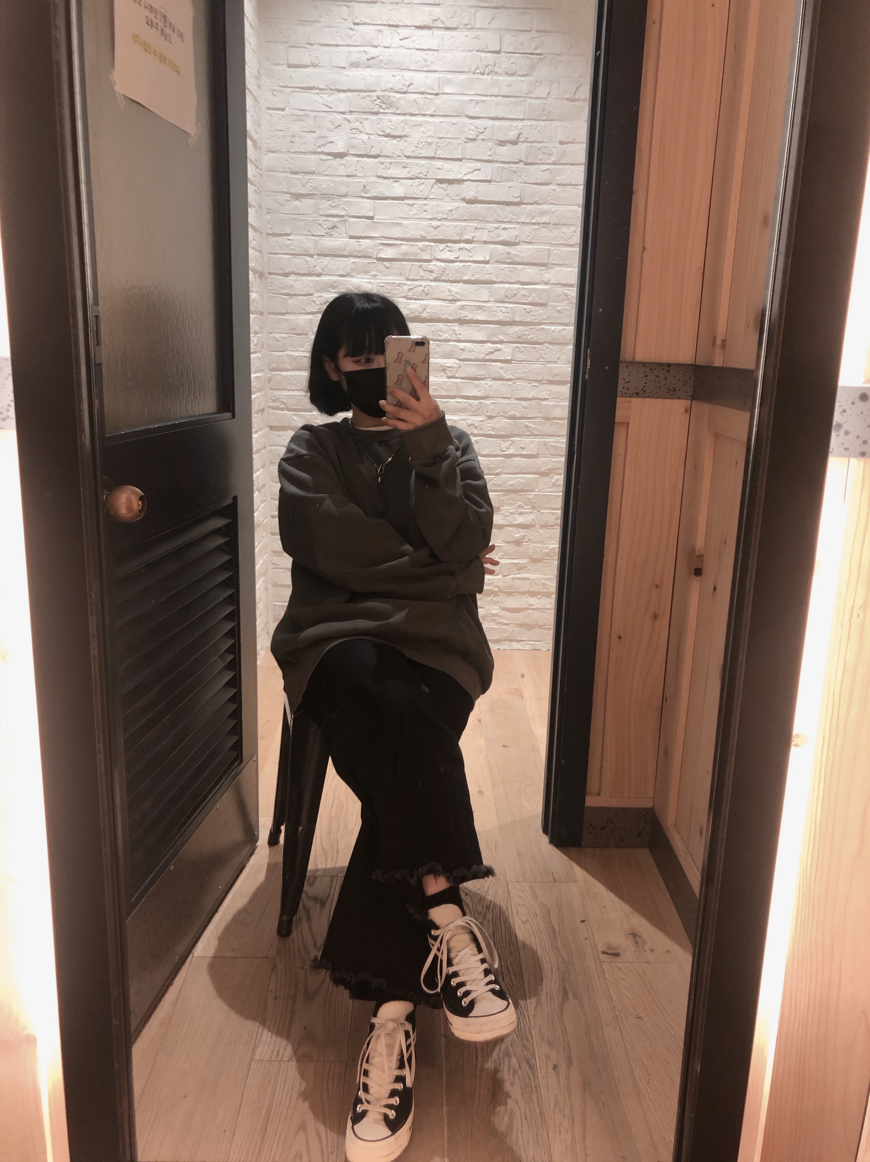 Converse x Fear of God Essentials Chuck 70 Hi Black 2020 착용 스타일