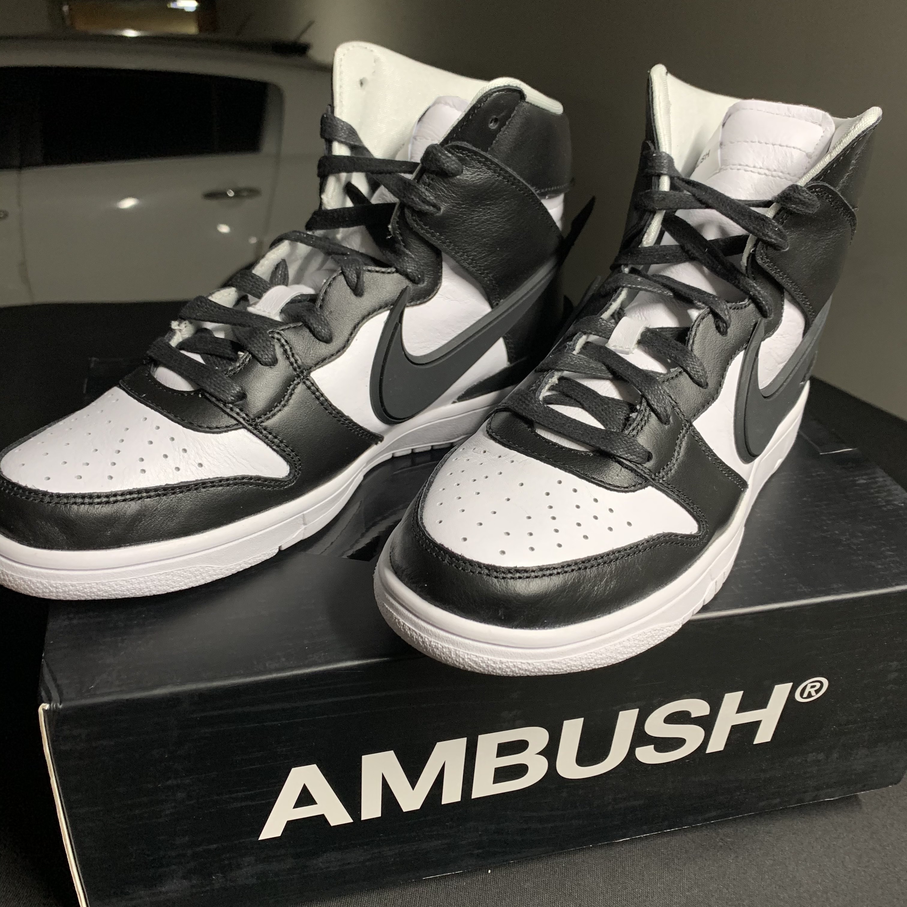 Nike x Ambush Dunk High Black 착용 스타일 - 1
