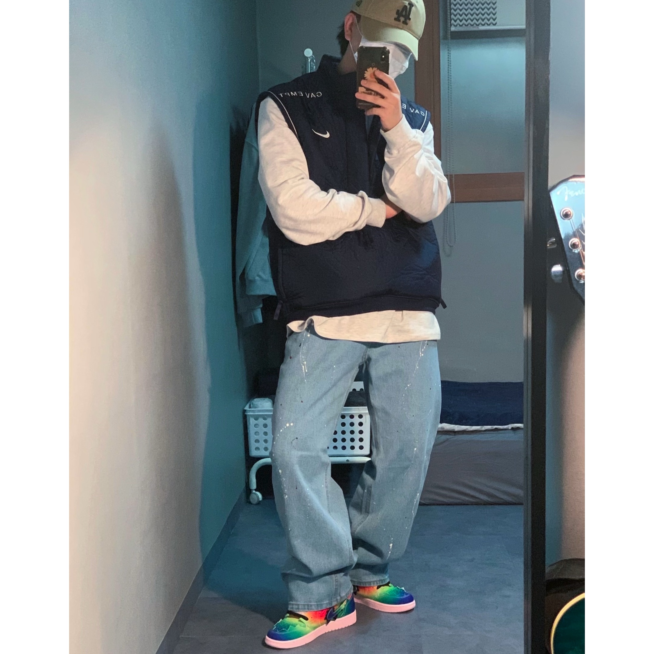 Jordan 1 x J Balvin Retro High OG 착용 스타일