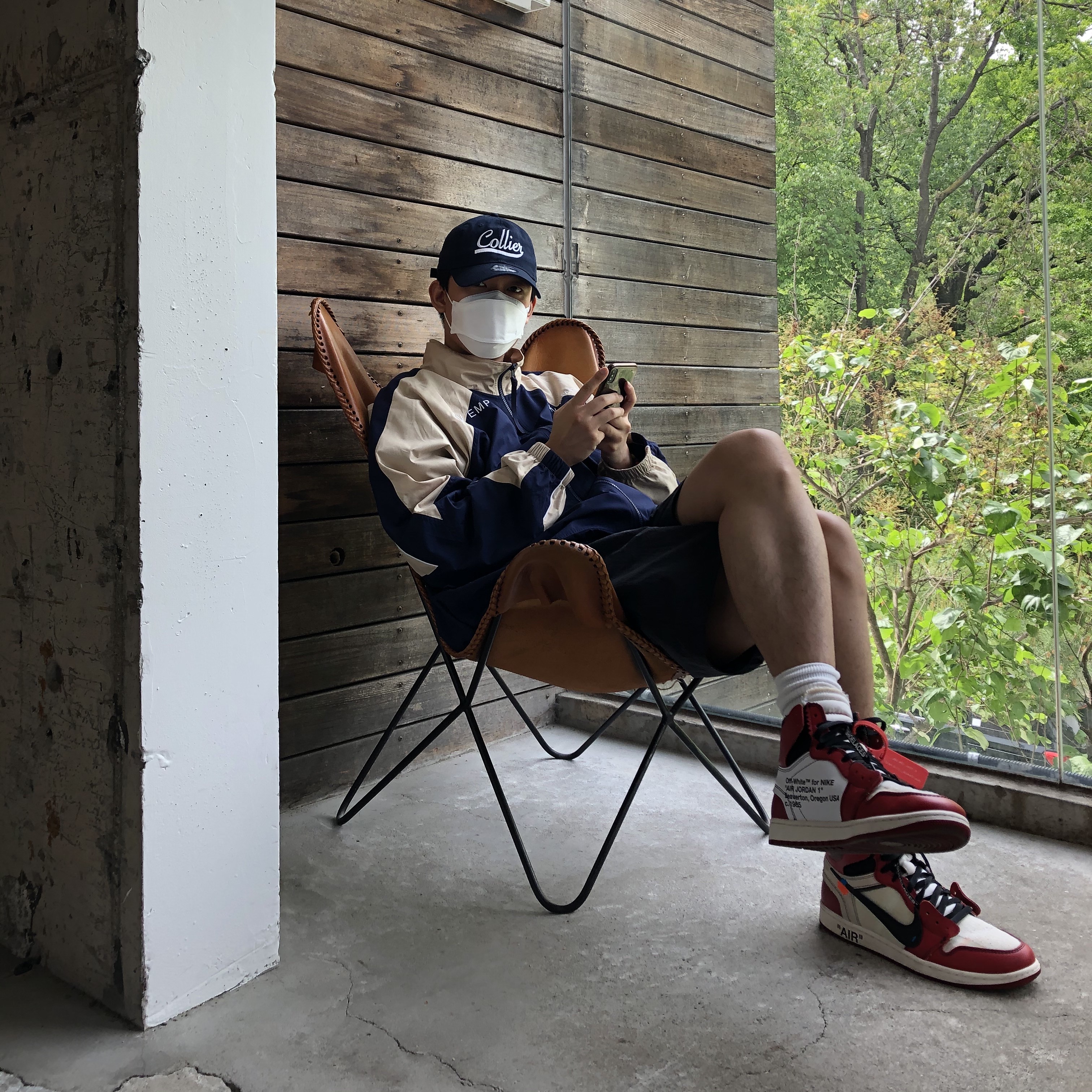 Jordan 1 x Off-White Retro High Chicago The Ten 착용 스타일