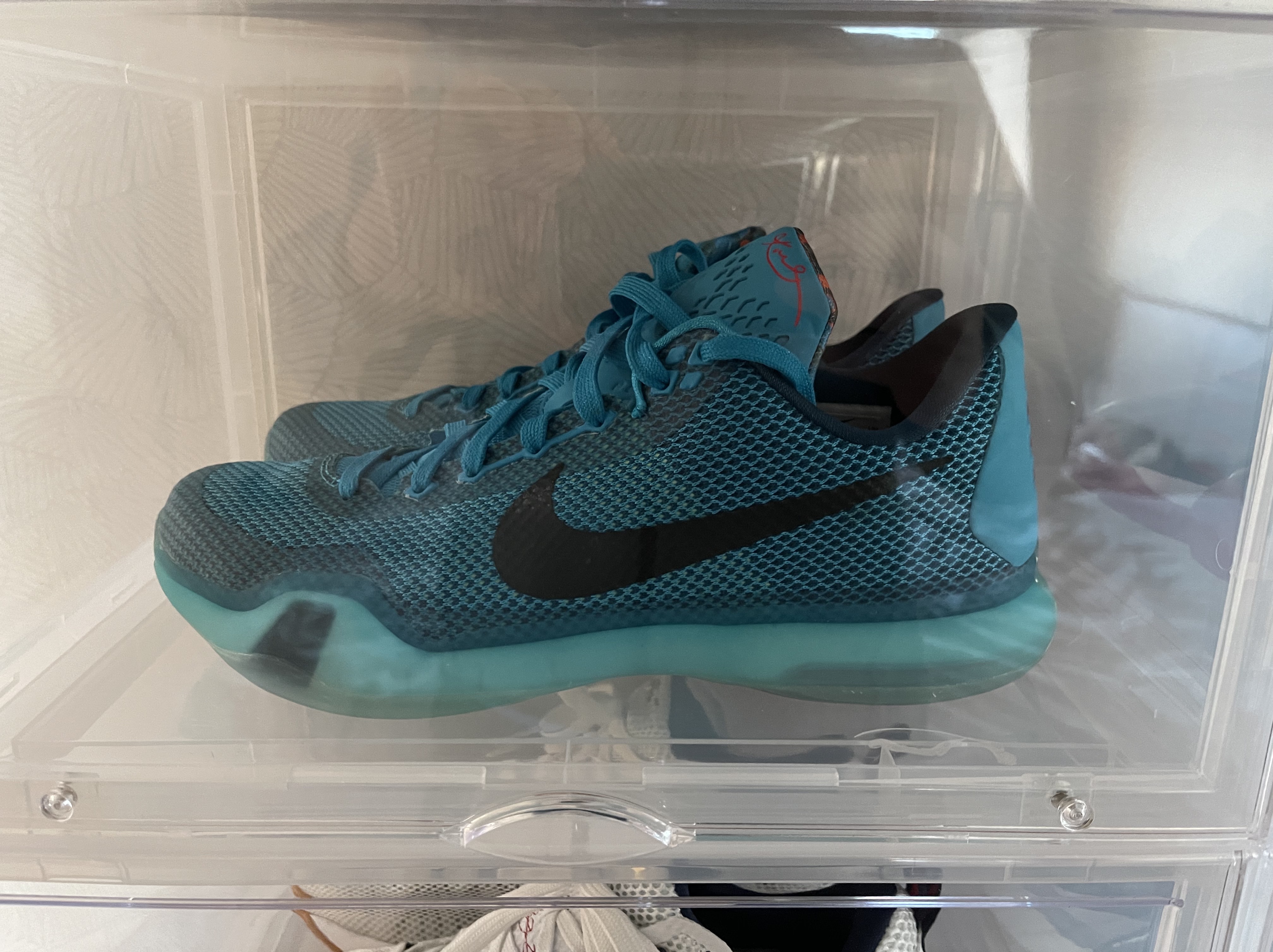 Nike Kobe 10 Blackout 착용 스타일 - 2
