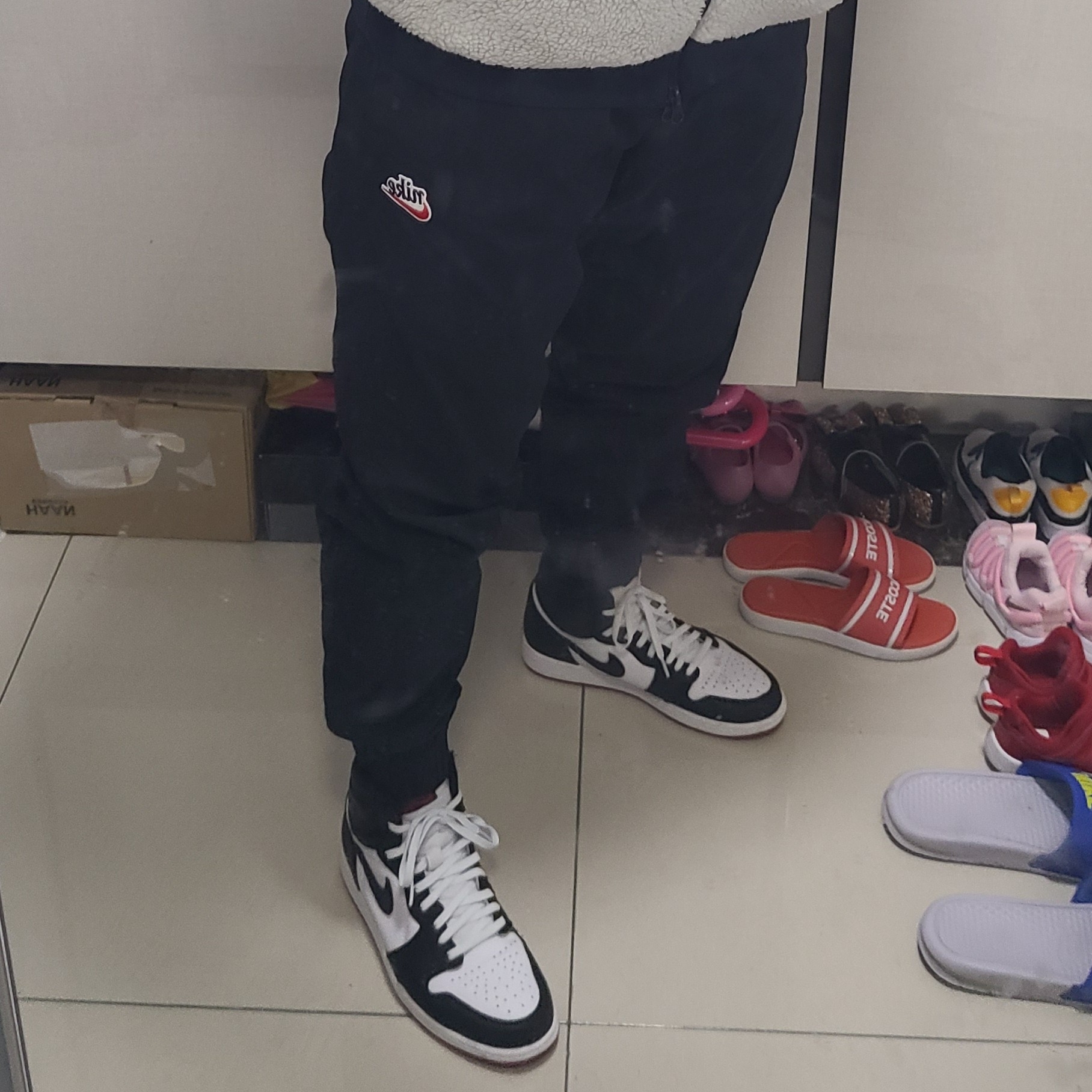 Jordan 1 Retro High OG Bloodline 착용 스타일