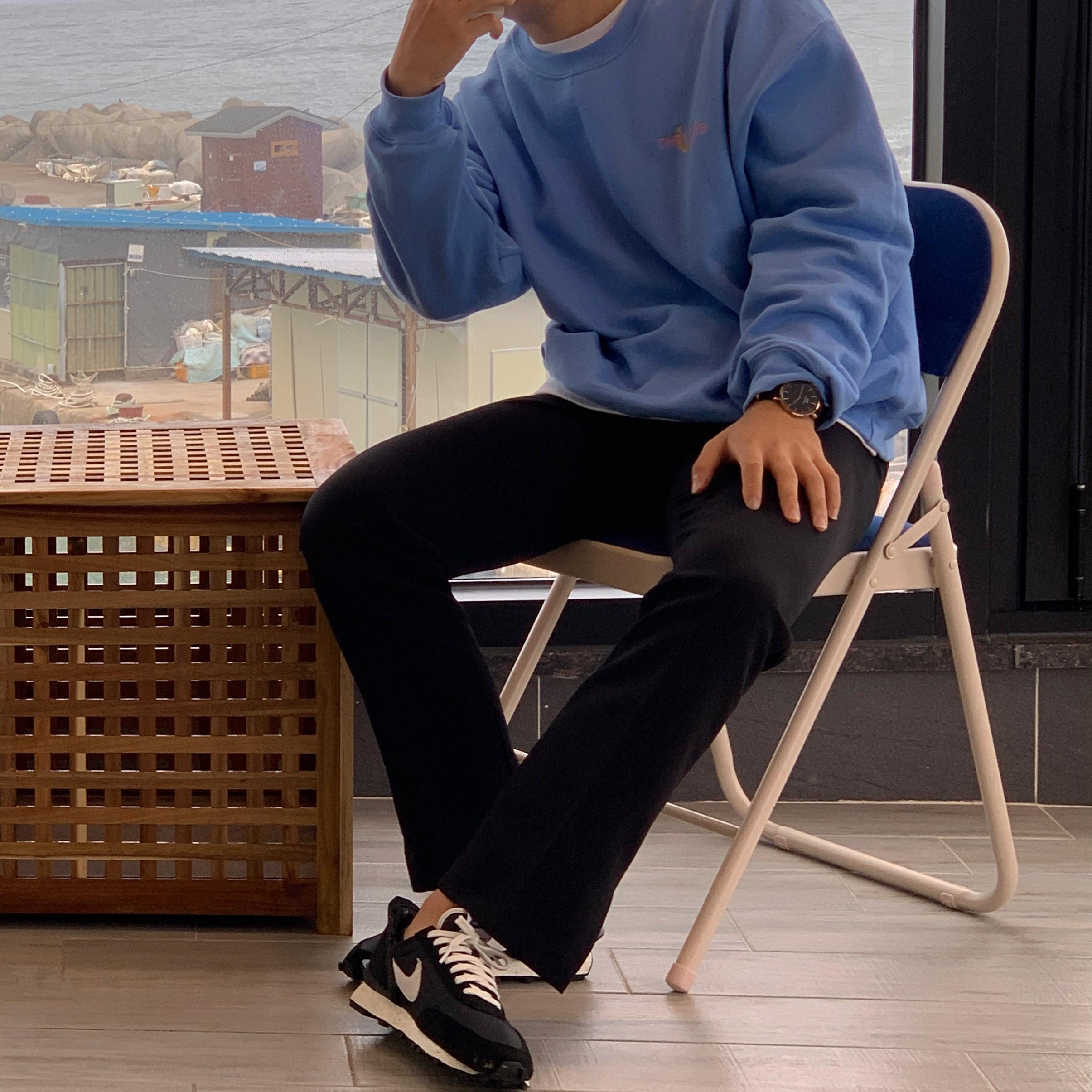 Nike x Undercover Daybreak Black 착용 스타일