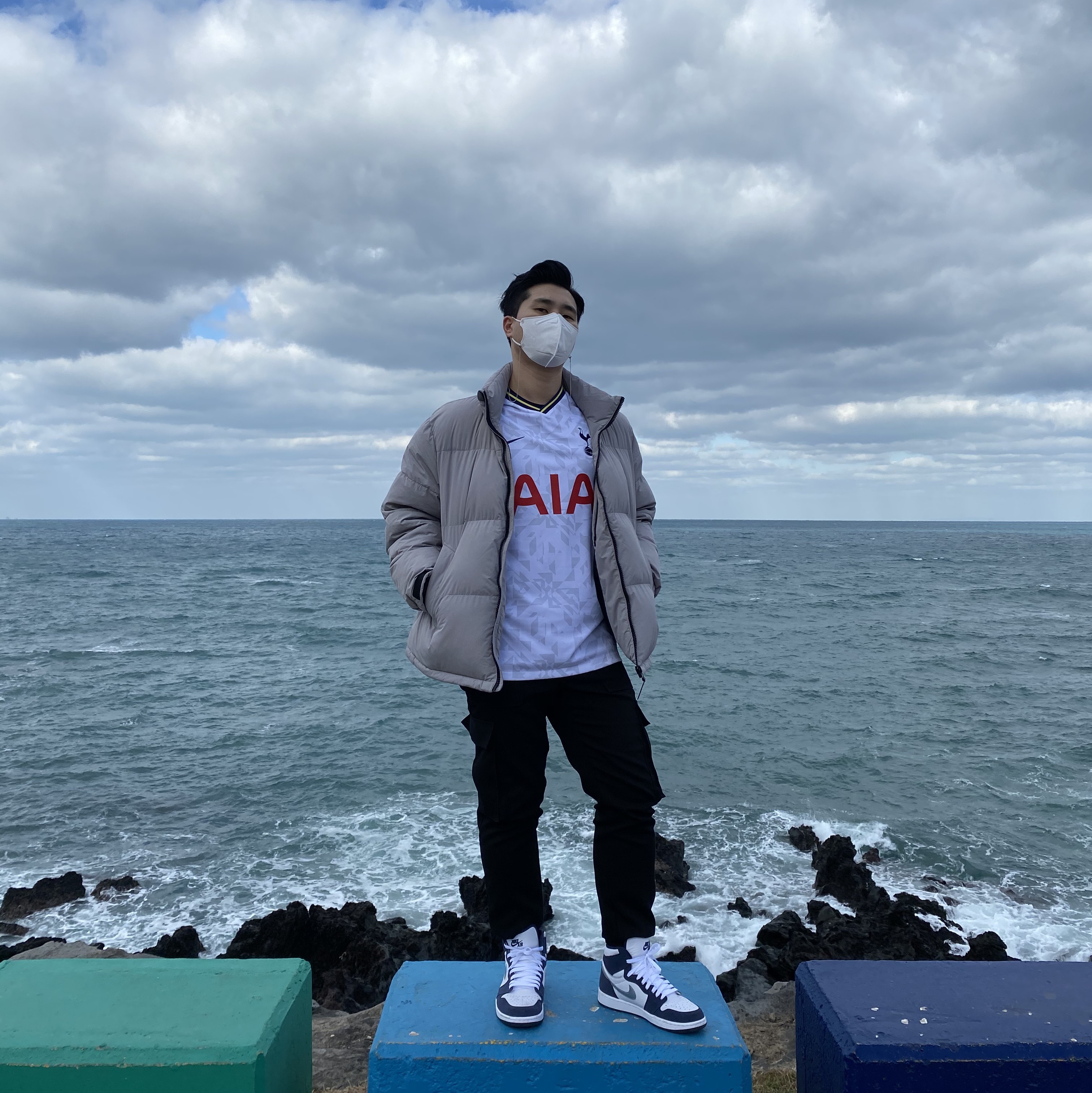 Jordan 1 Retro High OG CO.JP Midnight Navy 착용 스타일