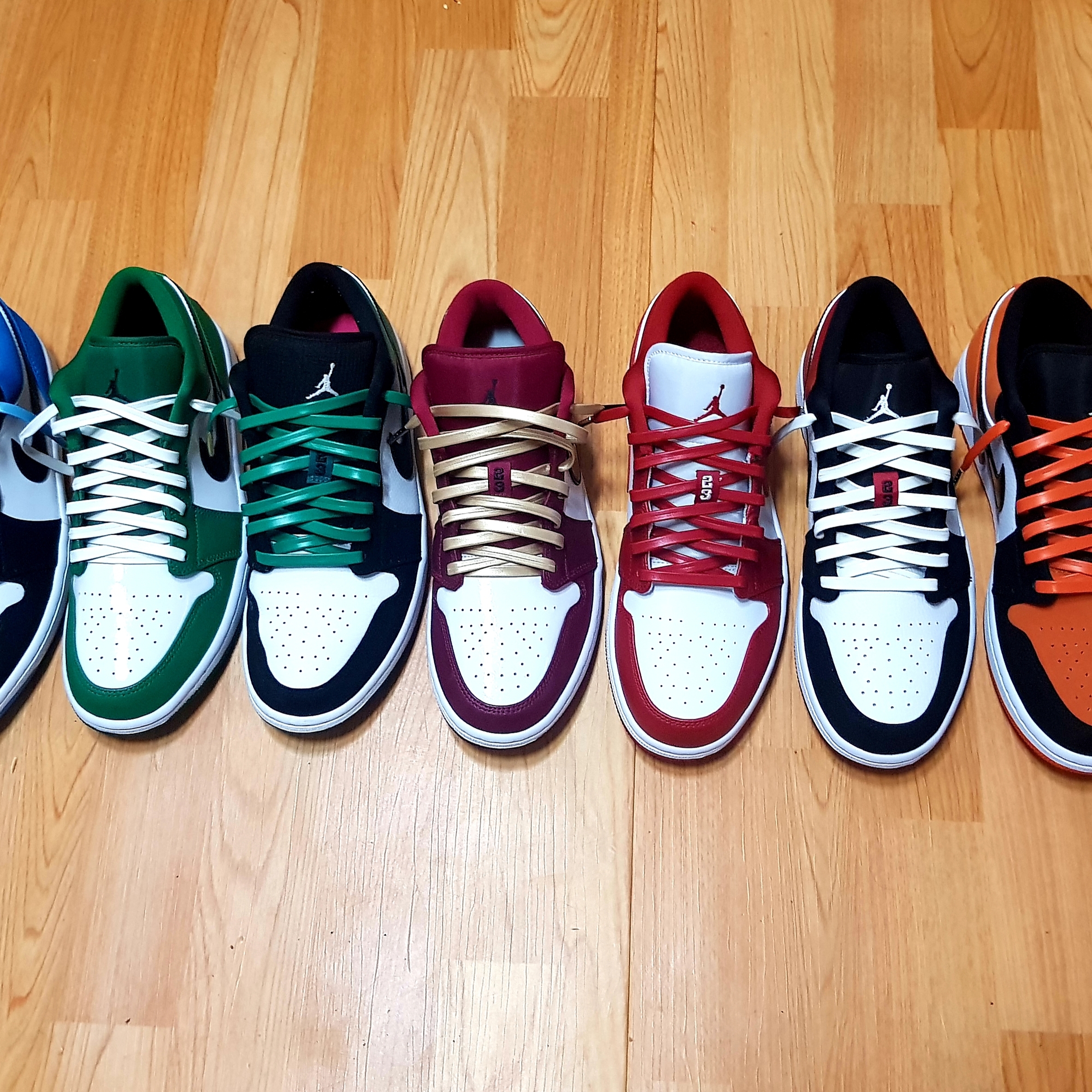 Jordan 1 Low Shattered Backboard, Jordan 1 Low Black Toe 착용 스타일 - 2