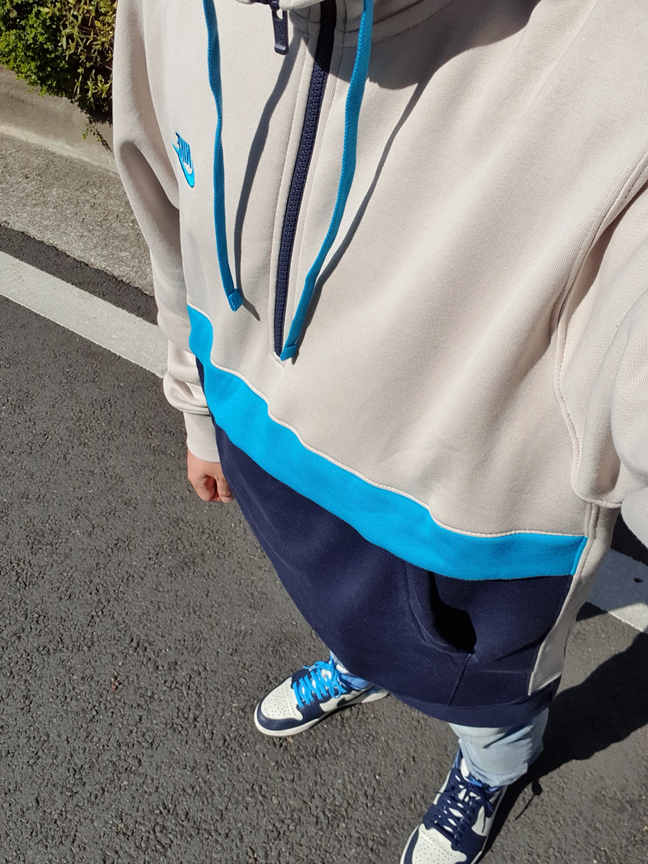 Jordan 1 Retro High Obsidian UNC 착용 스타일