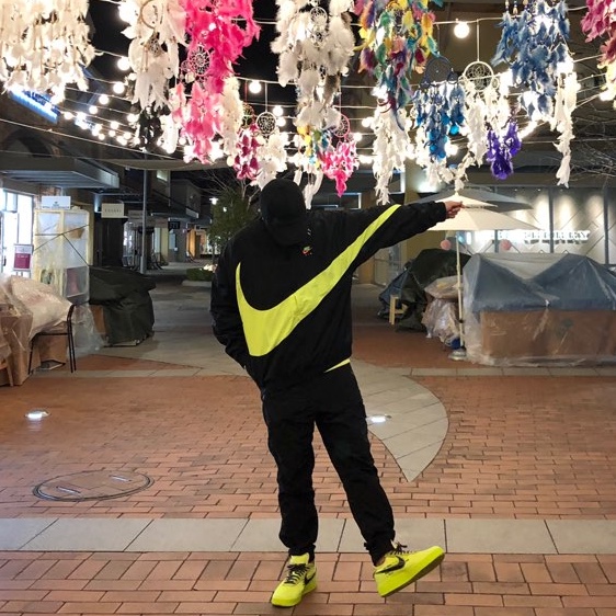Nike x Off-White Air Force 1 Low Volt 착용 스타일