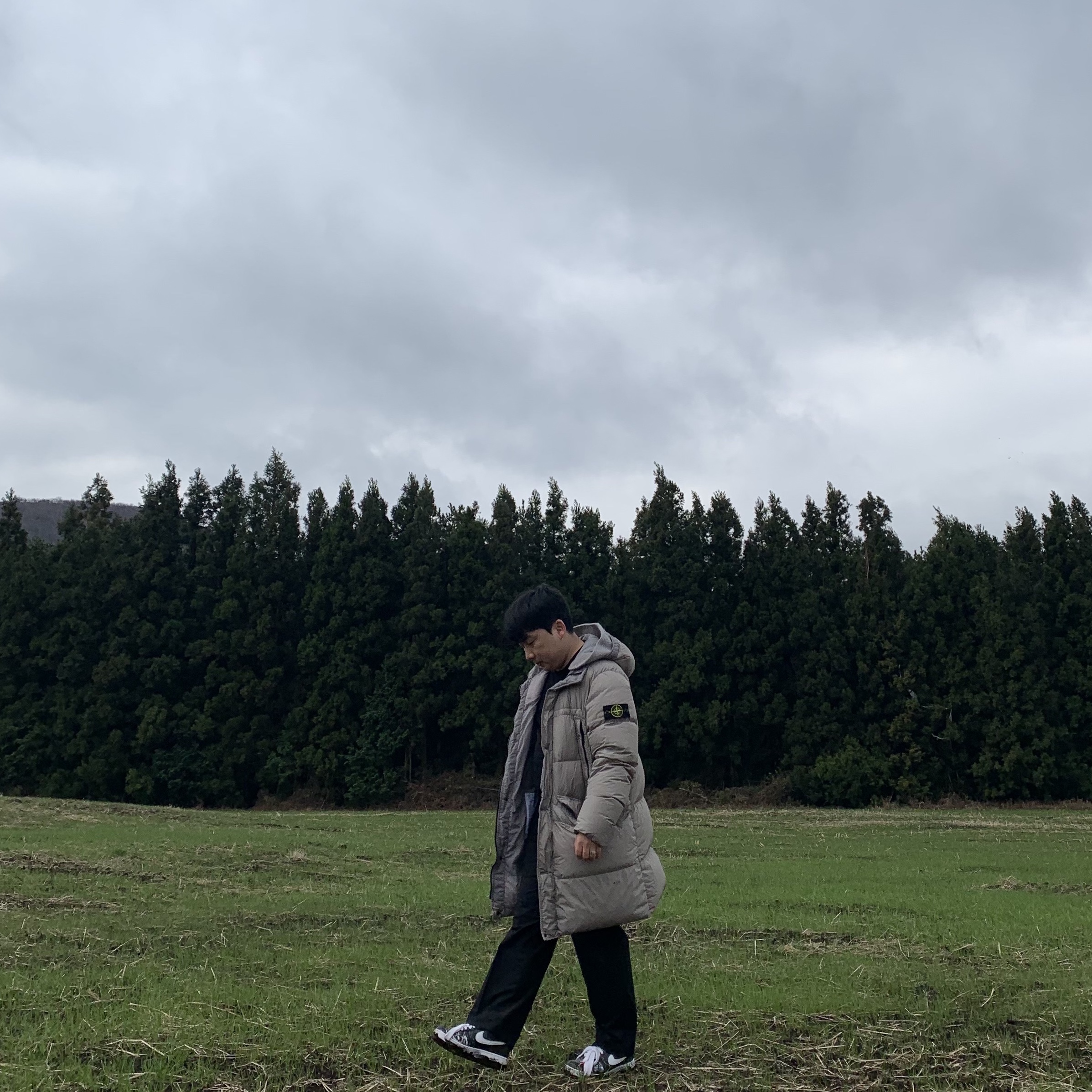 Nike x Peaceminusone Air Force 1 Low Para-Noise 착용 스타일