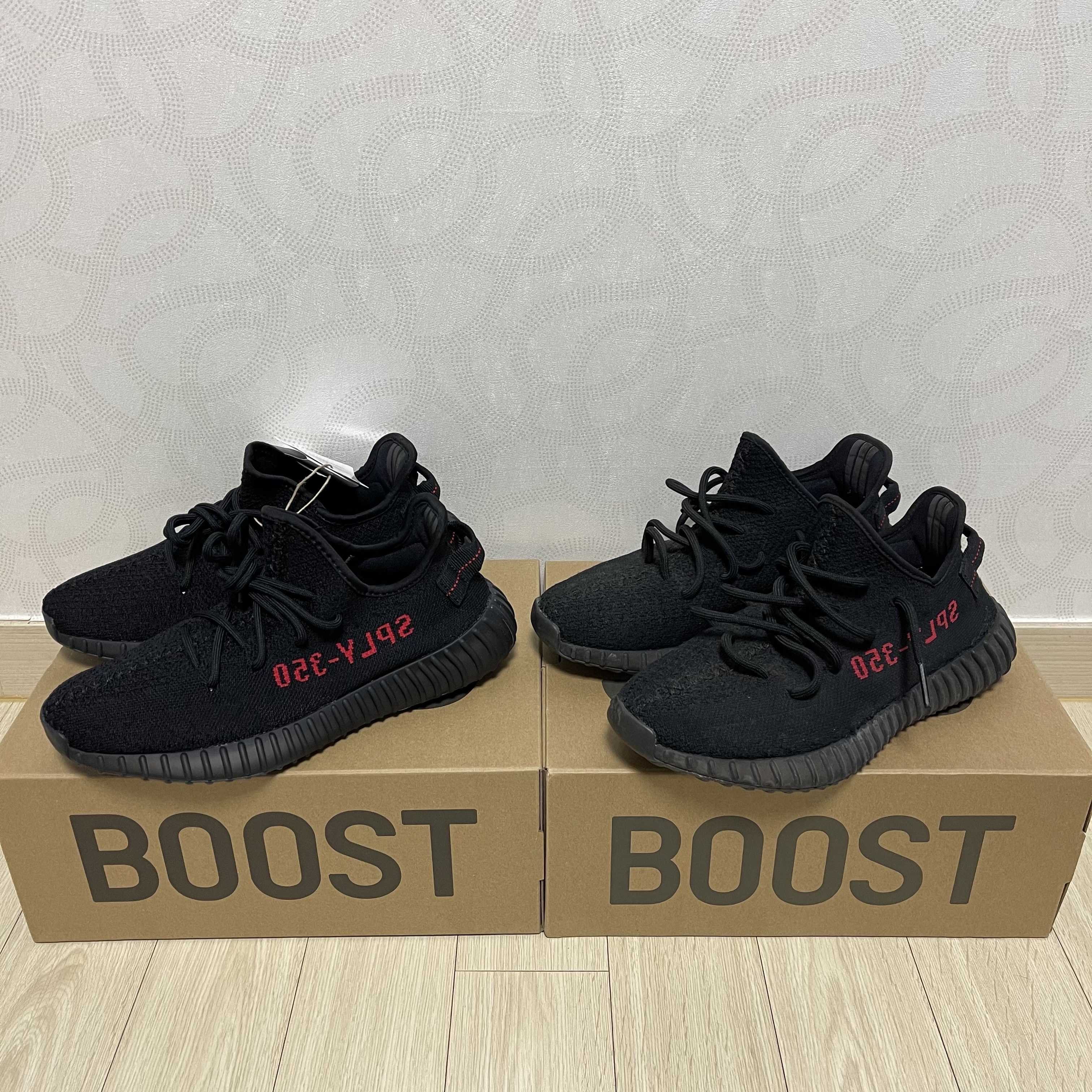 Adidas Yeezy Boost 350 V2 Black Red 2020, Adidas Yeezy Boost 350 V2 Black Red 2017 착용 스타일