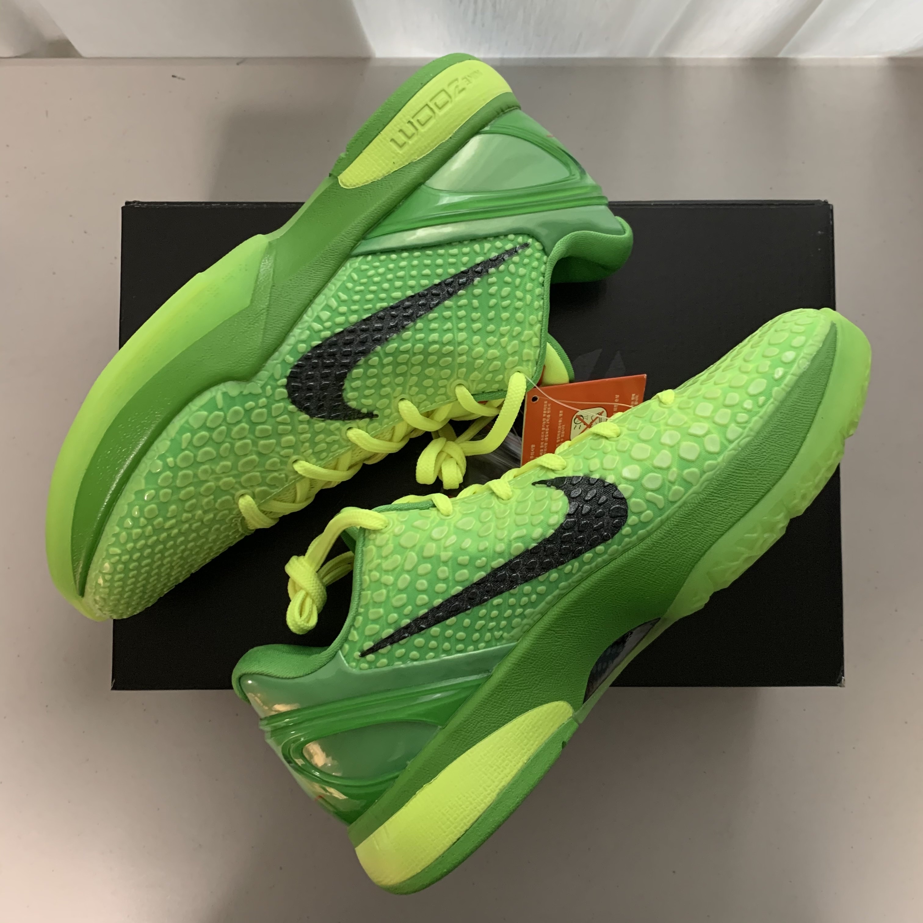Nike Kobe 6 Protro Green Apple 착용 스타일 - 1