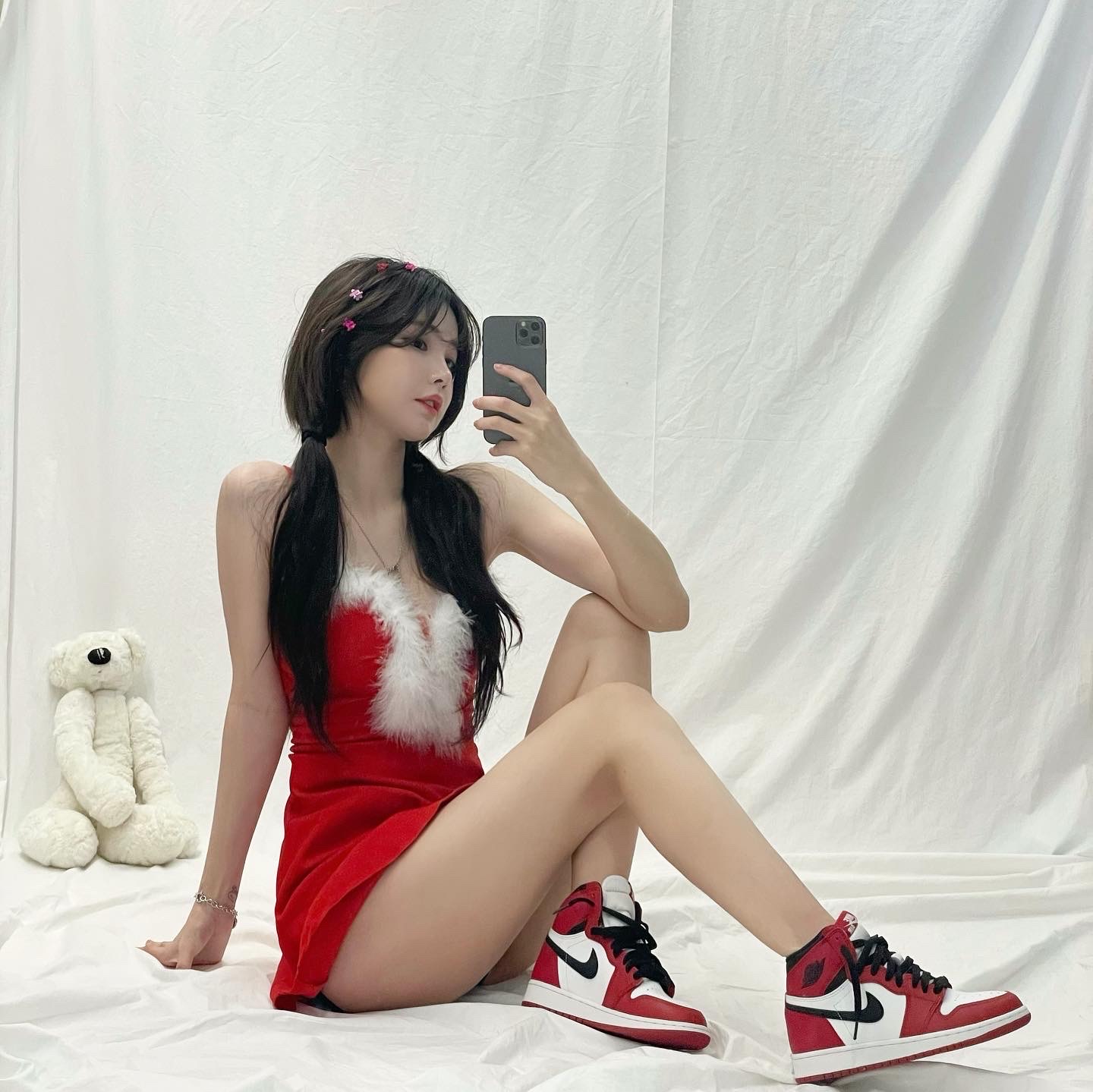 Jordan 1 Retro High OG Chicago 2015, (GS) Jordan 1 Retro High OG Chicago 2015 착용 스타일 - 2