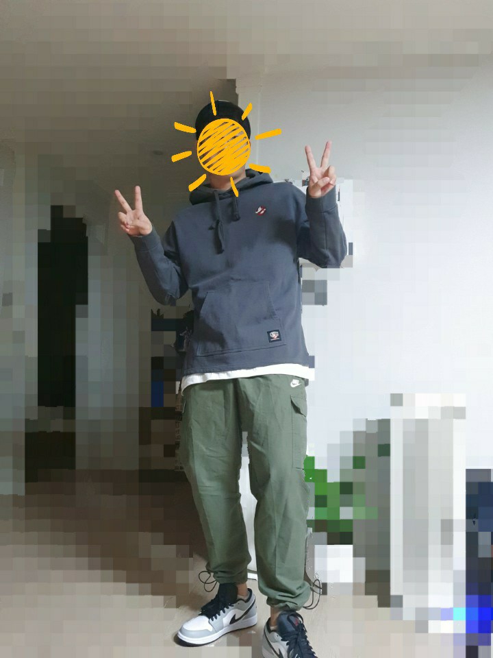 Jordan 1 Low Light Smoke Grey 착용 스타일