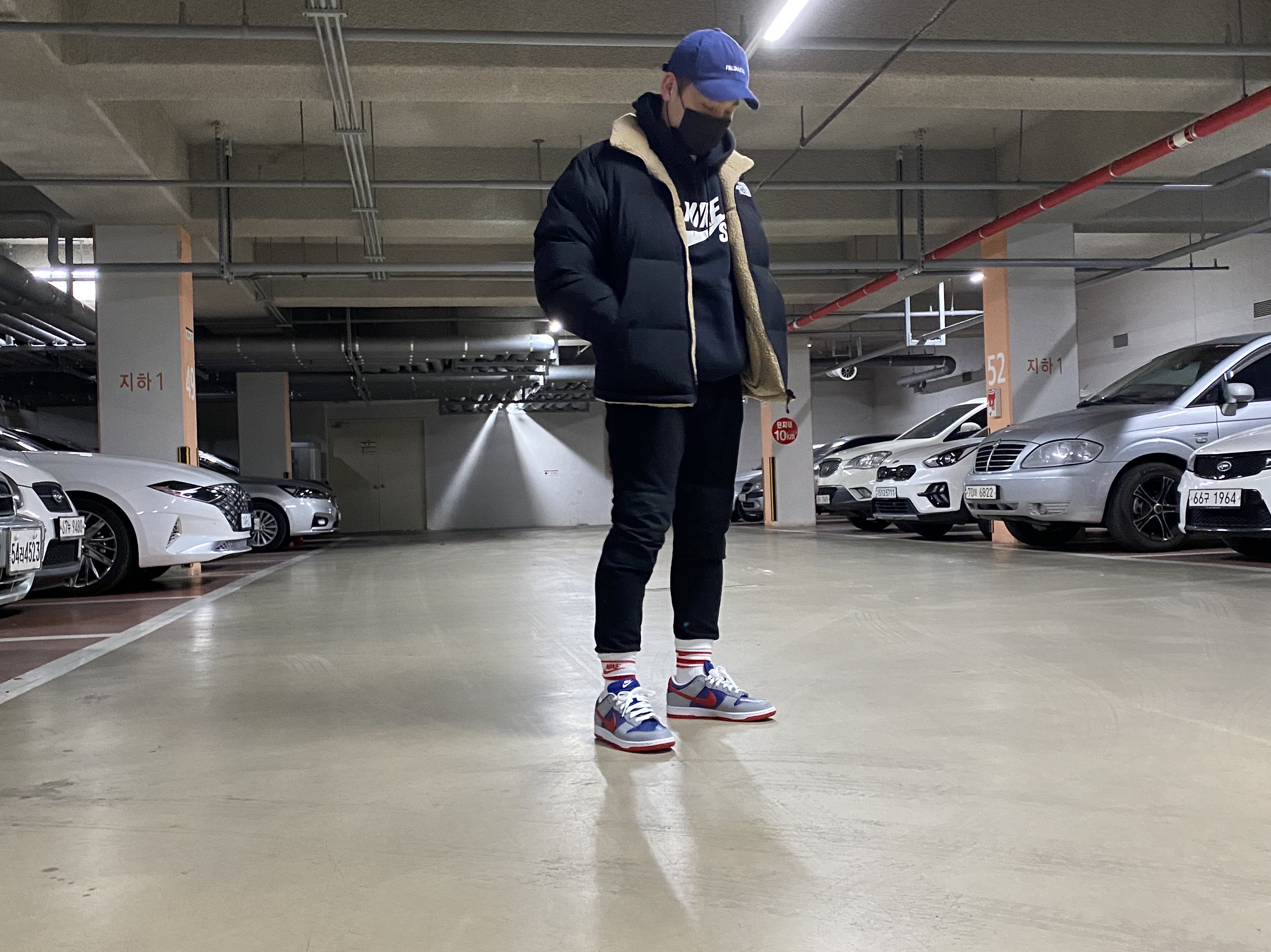 Nike Dunk Low SP Samba 2020 착용 스타일