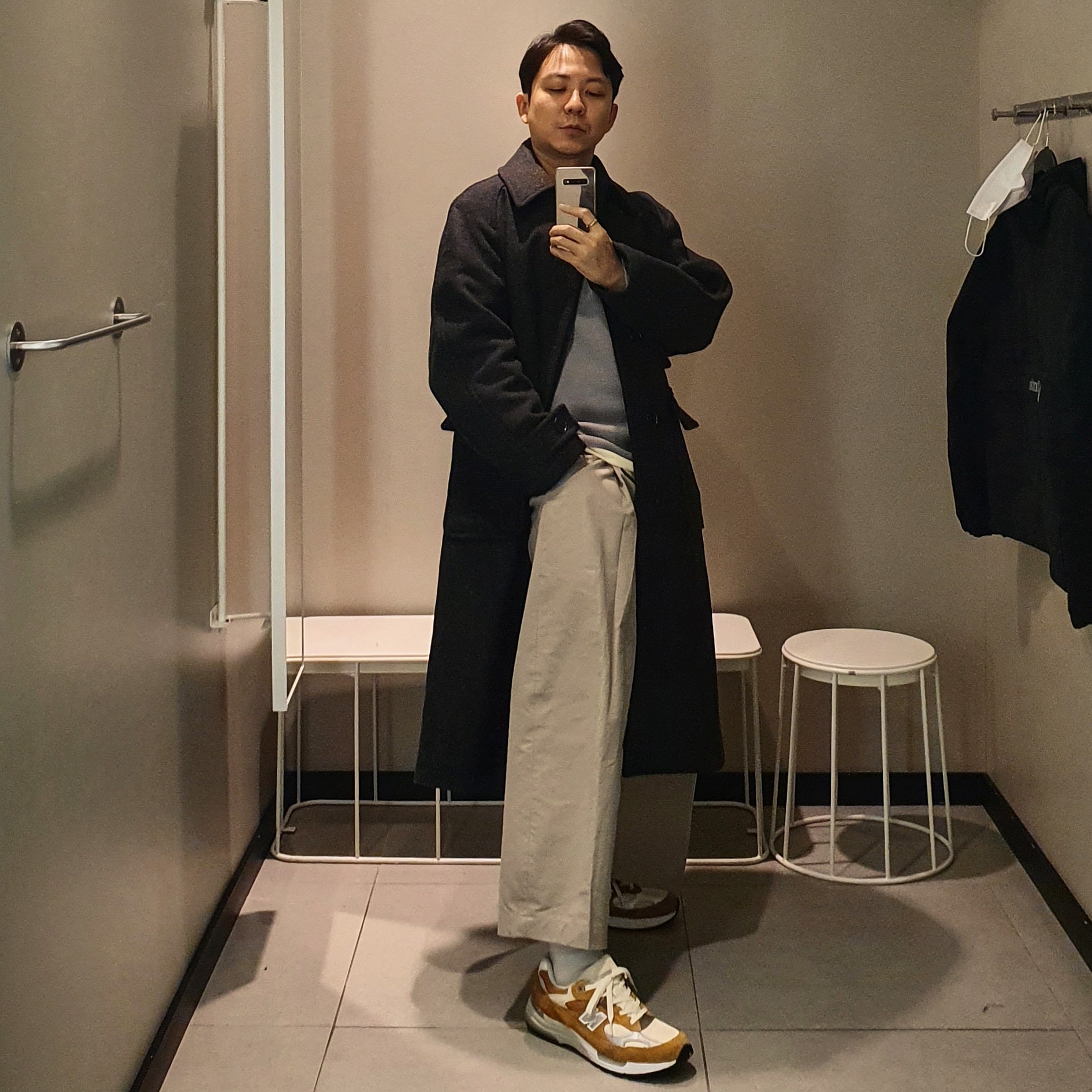 New Balance x Packer 992 Made in USA 착용 스타일