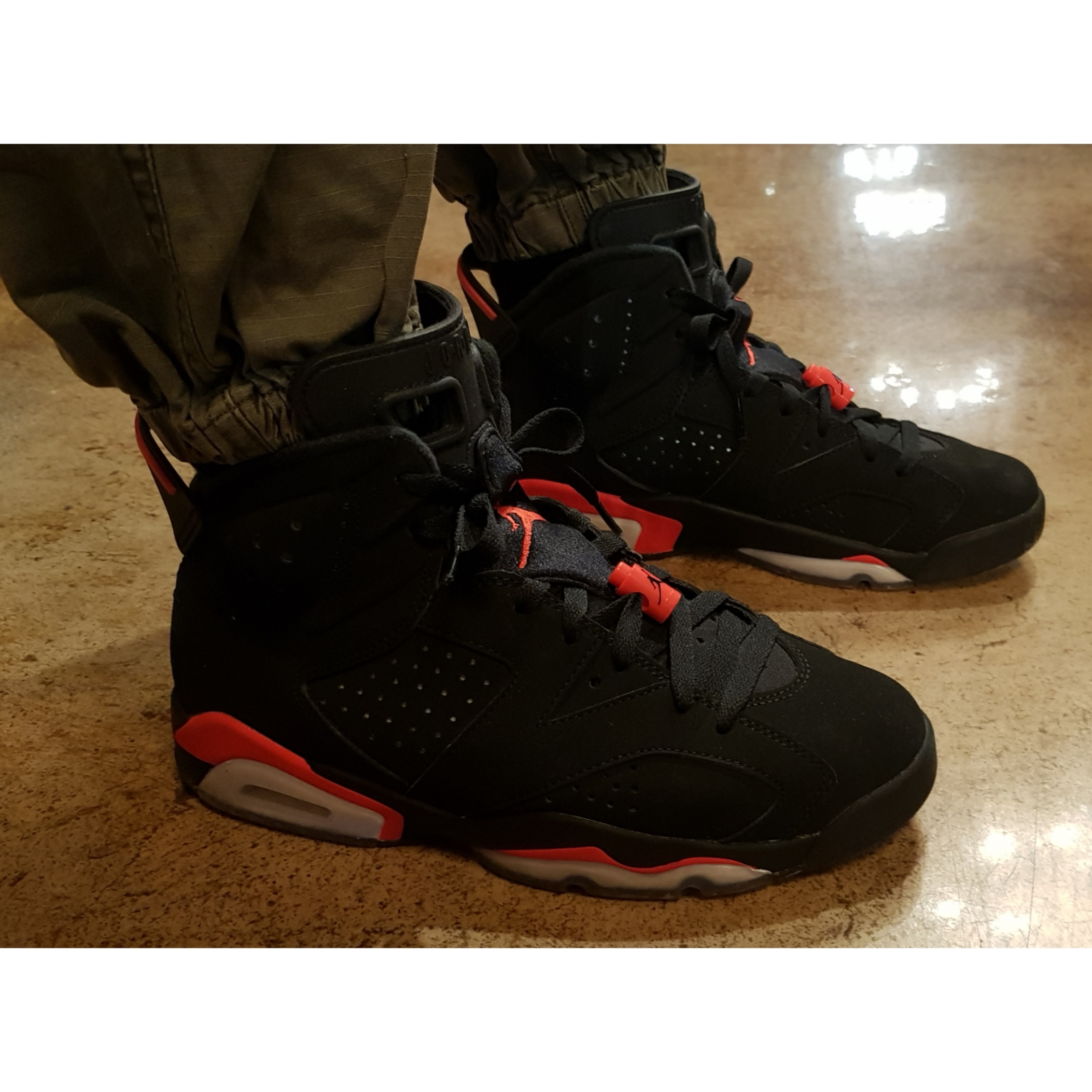 Jordan 6 Retro Infrared 2019 착용 스타일