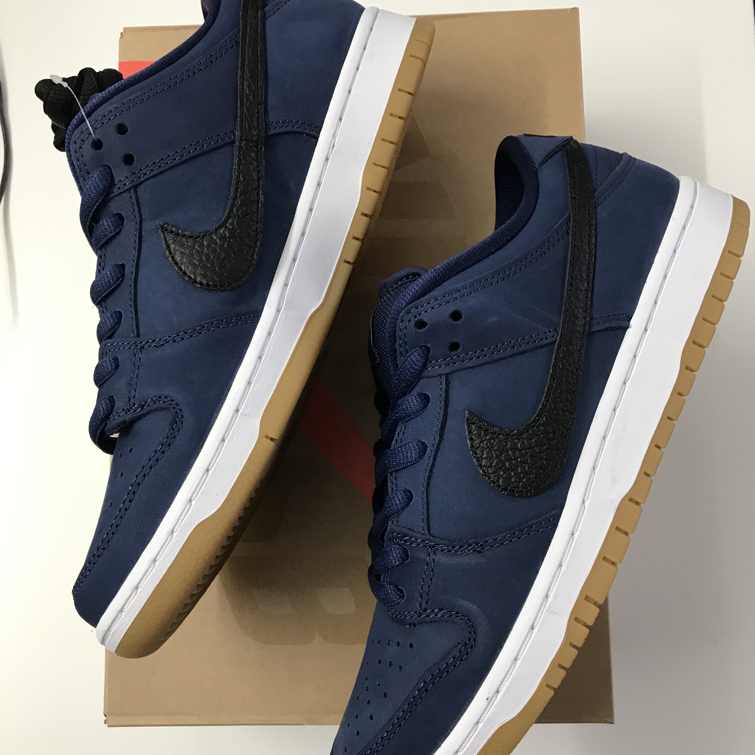 Nike SB Dunk Low Pro Midnight Navy 착용 스타일
