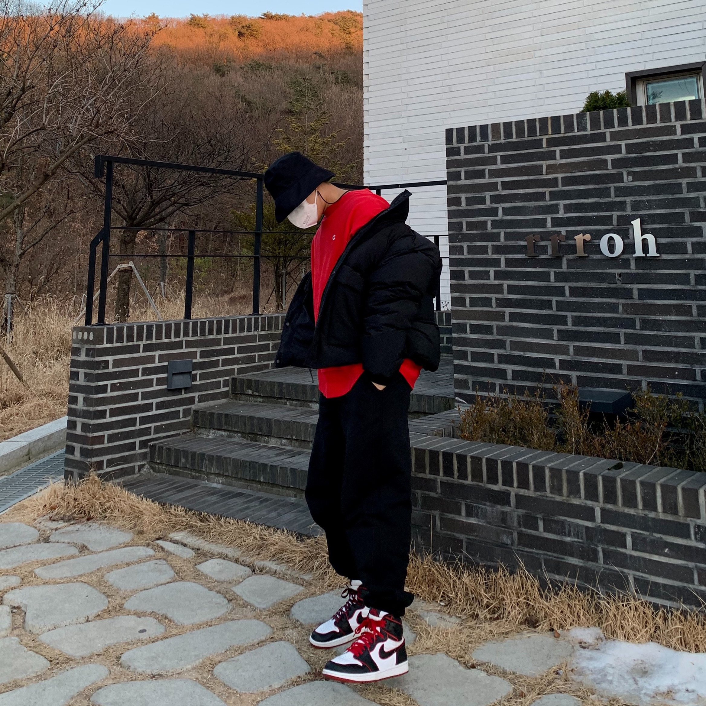 Jordan 1 Retro High OG Bloodline 착용 스타일