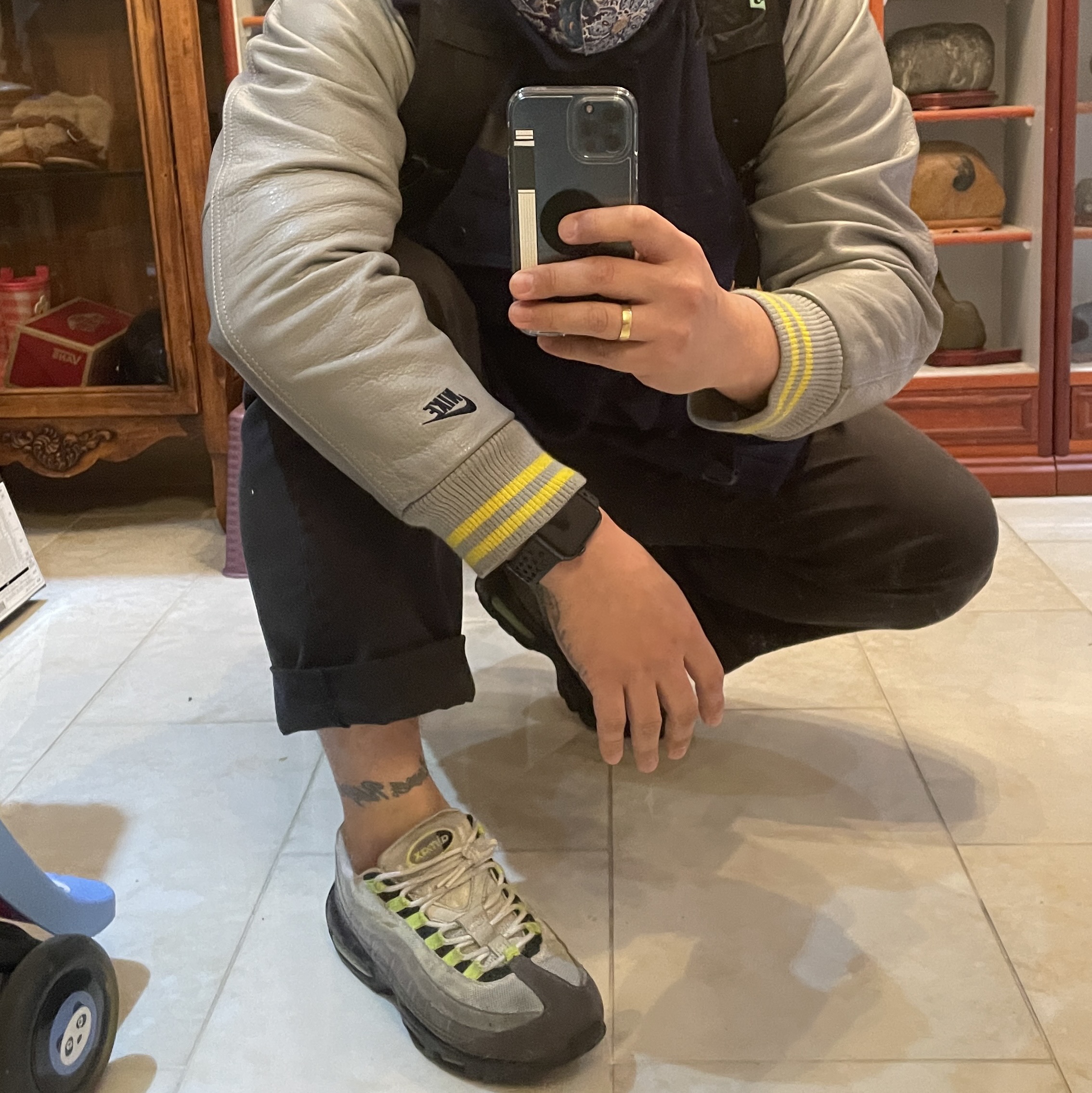 Nike Air Max 95 OG Neon 2015 착용 스타일
