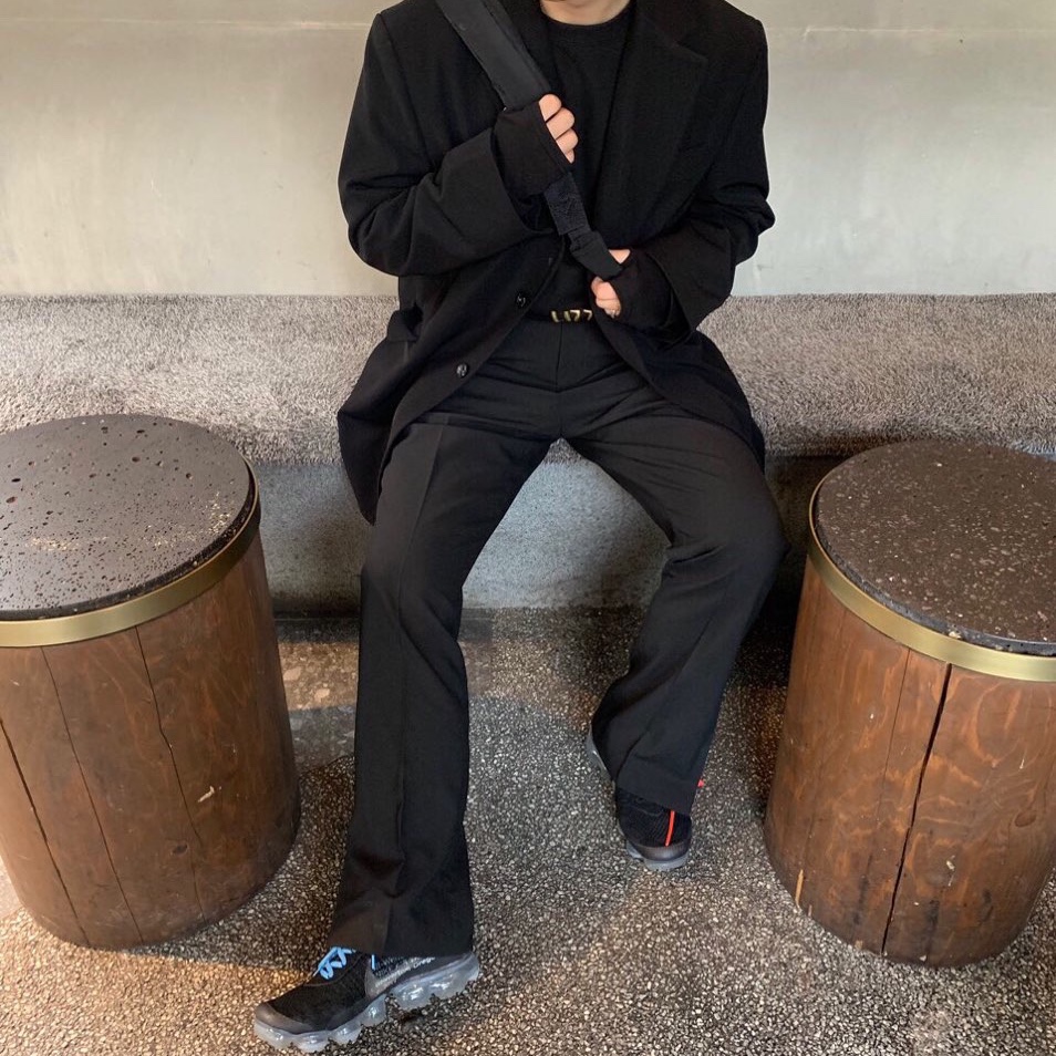 Nike x Off-White Air VaporMax V2 Black 착용 스타일