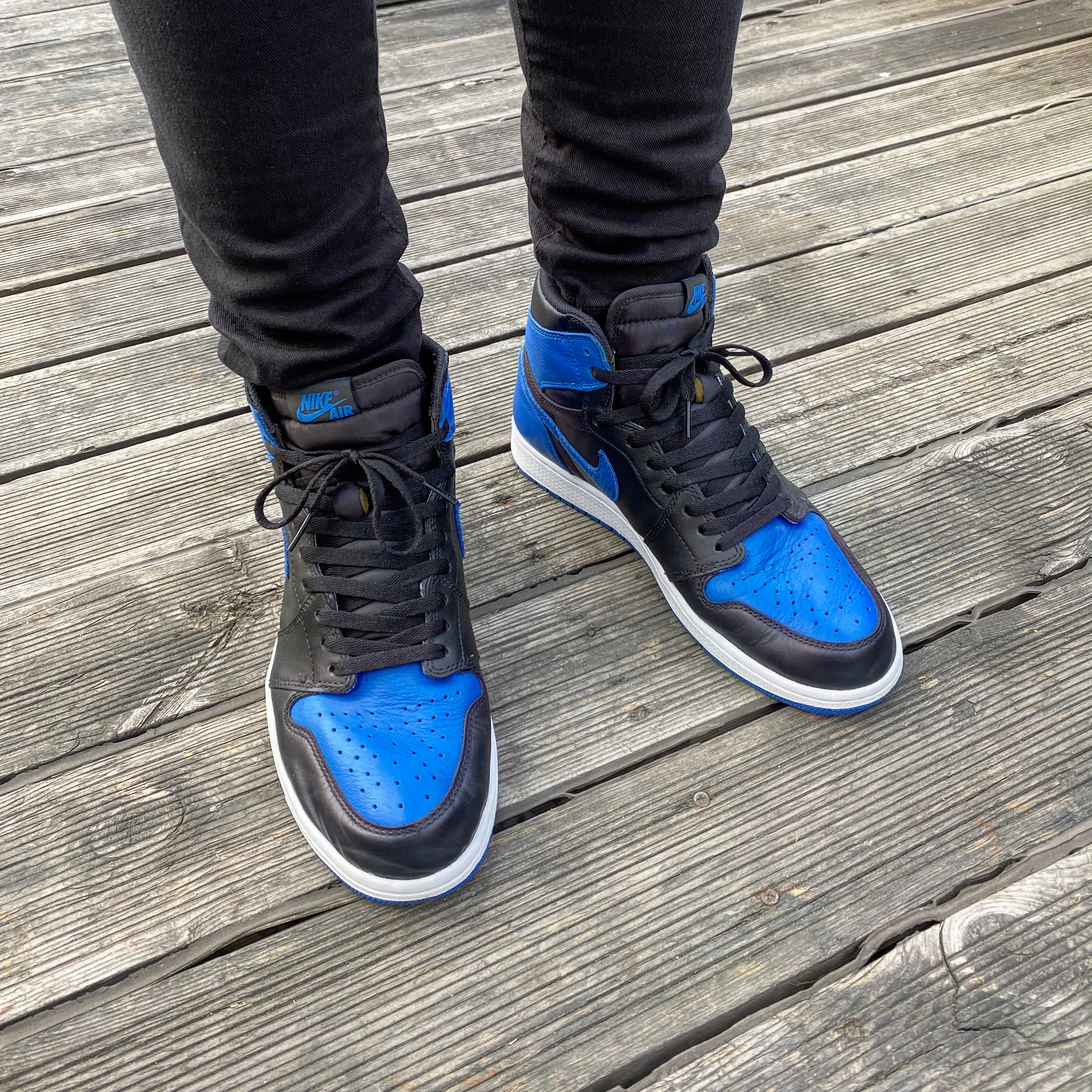 Jordan 1 Retro Royal 2017 착용 스타일