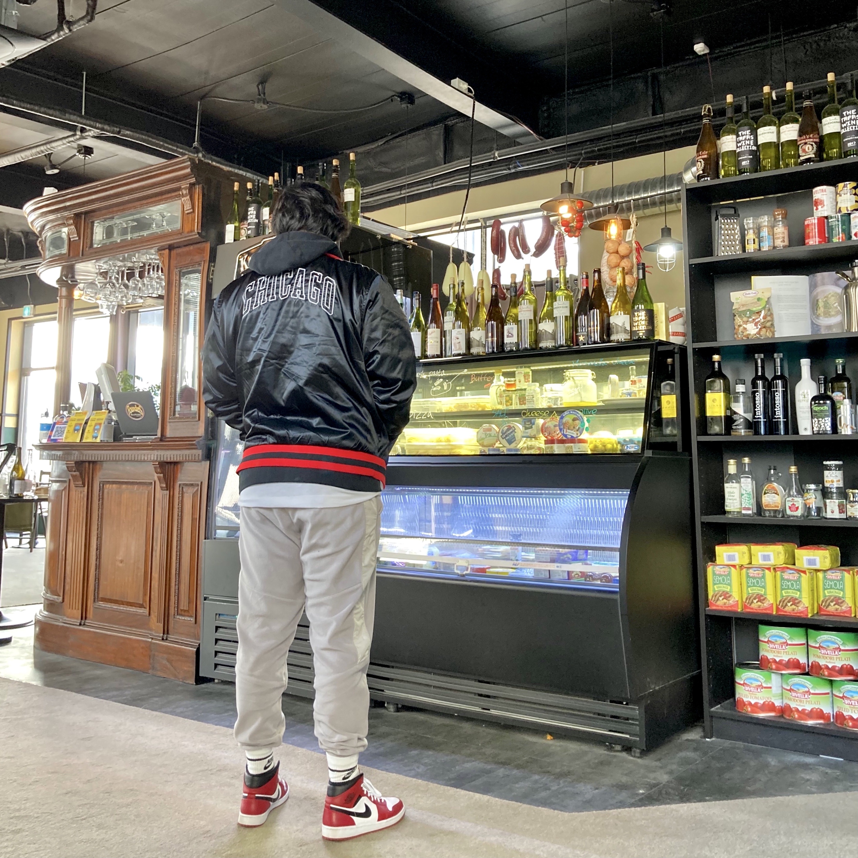Jordan 1 Mid Chicago 2020 착용 스타일