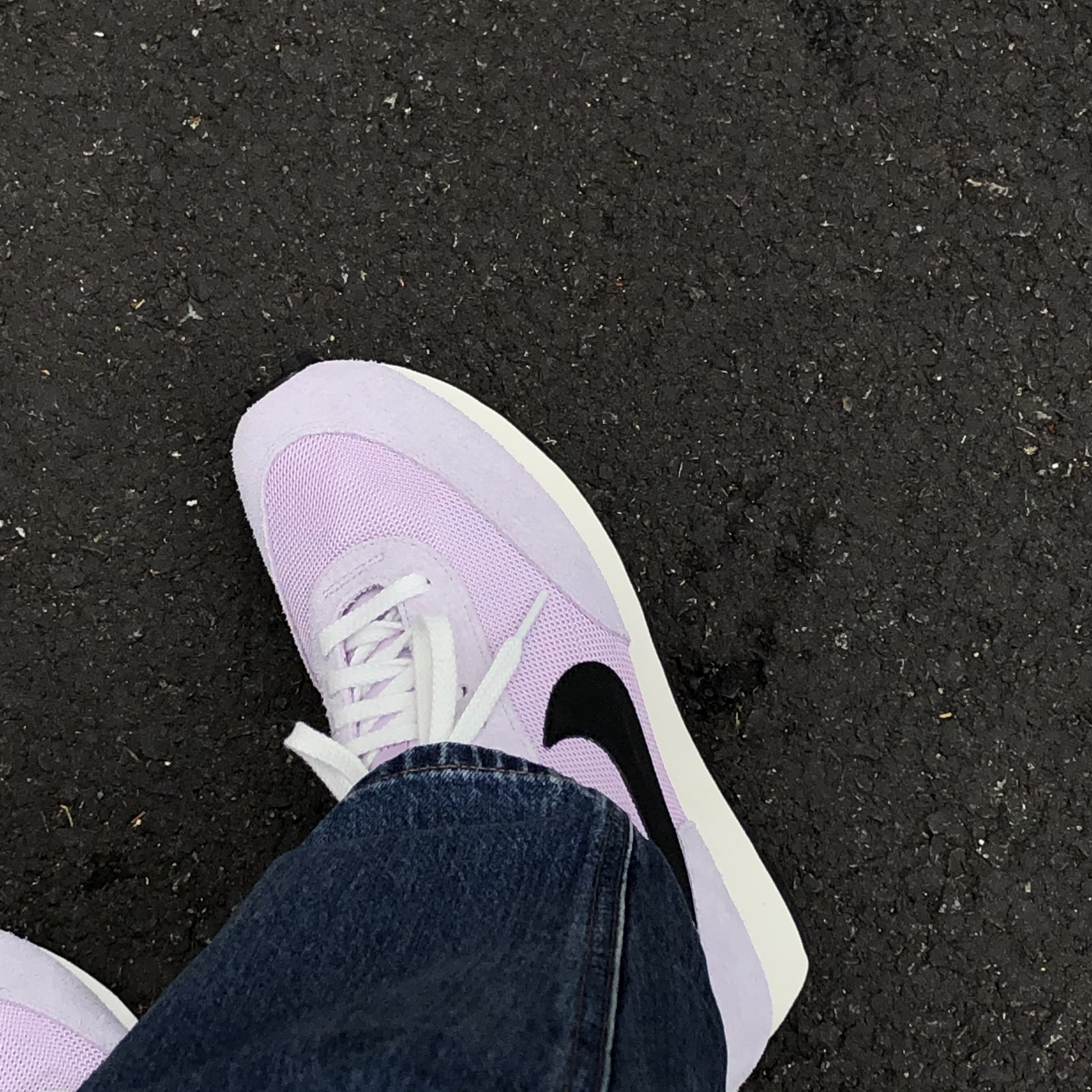 Nike Daybreak SP Lavender Mist 착용 스타일 - 2