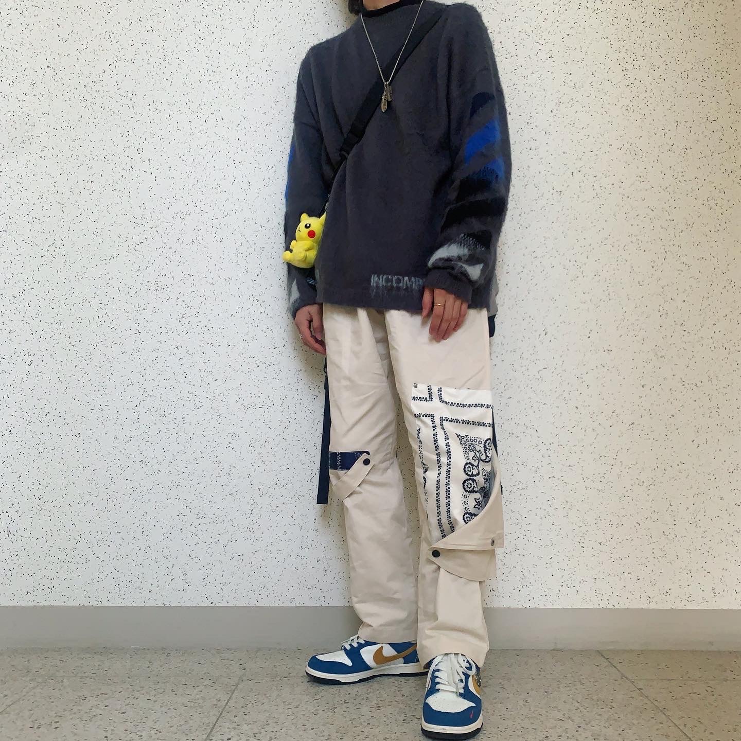 Nike x Kasina Dunk Low 80's Bus 착용 스타일
