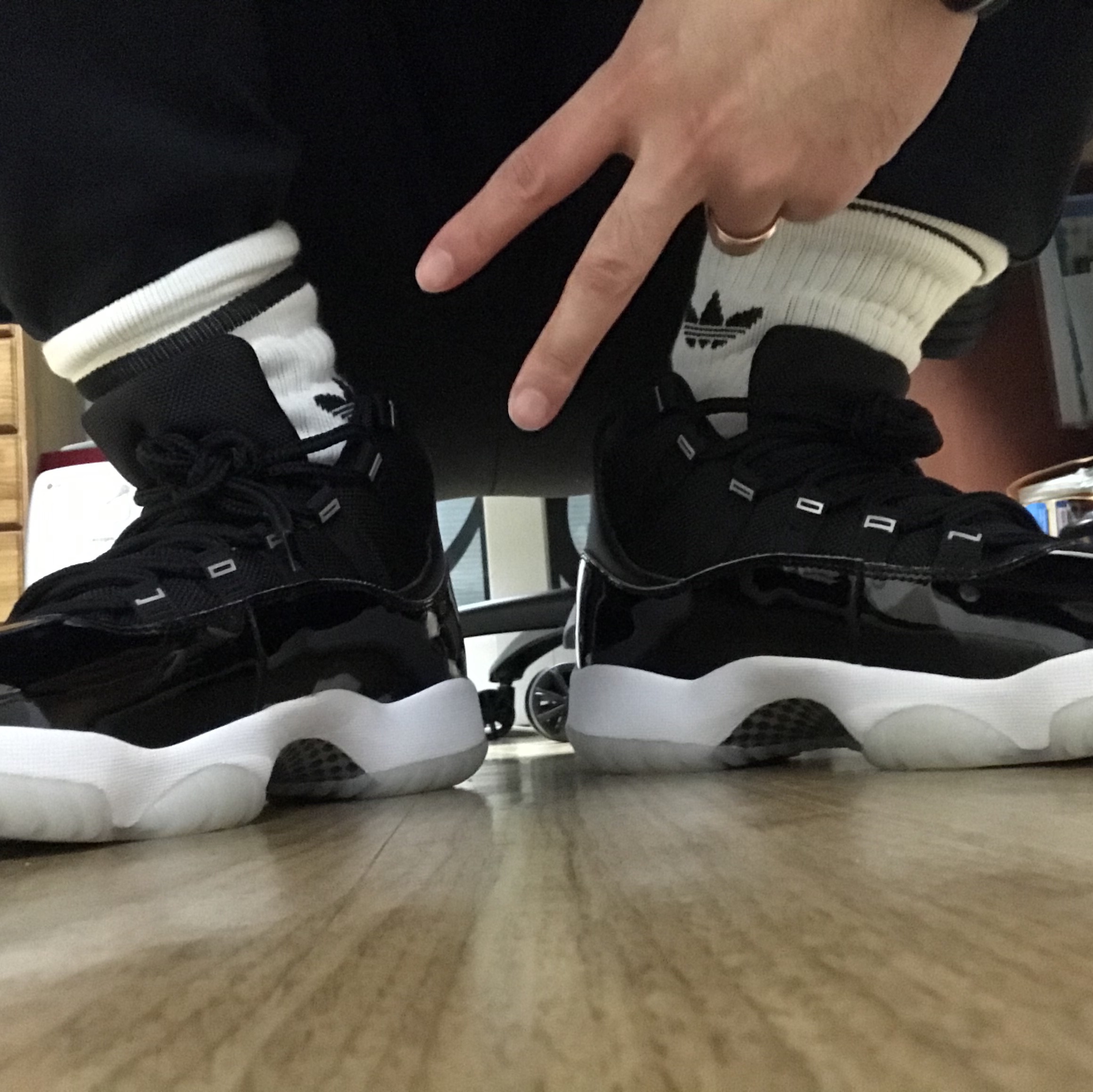 Jordan 11 Retro Jubilee 착용 스타일