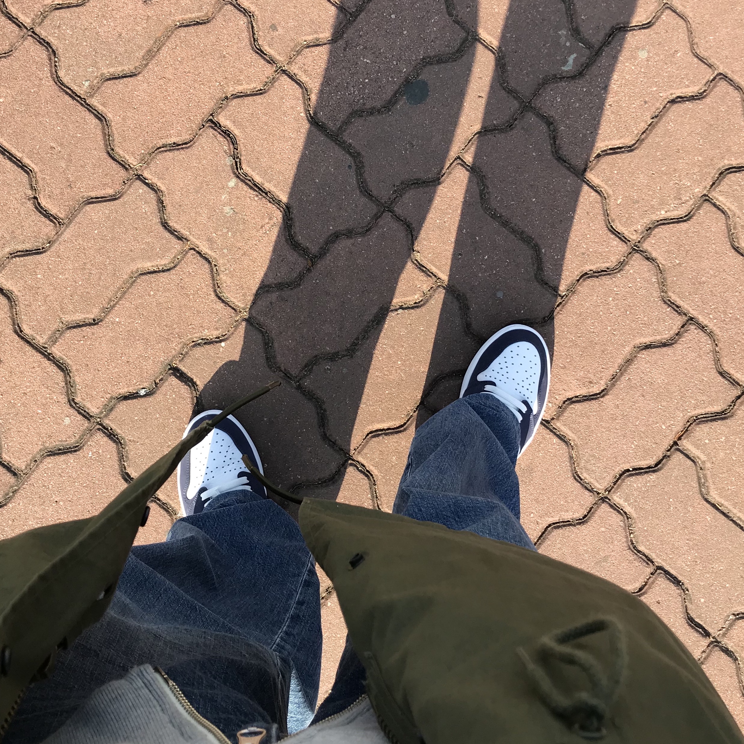 Jordan 1 Retro High OG CO.JP Midnight Navy 착용 스타일