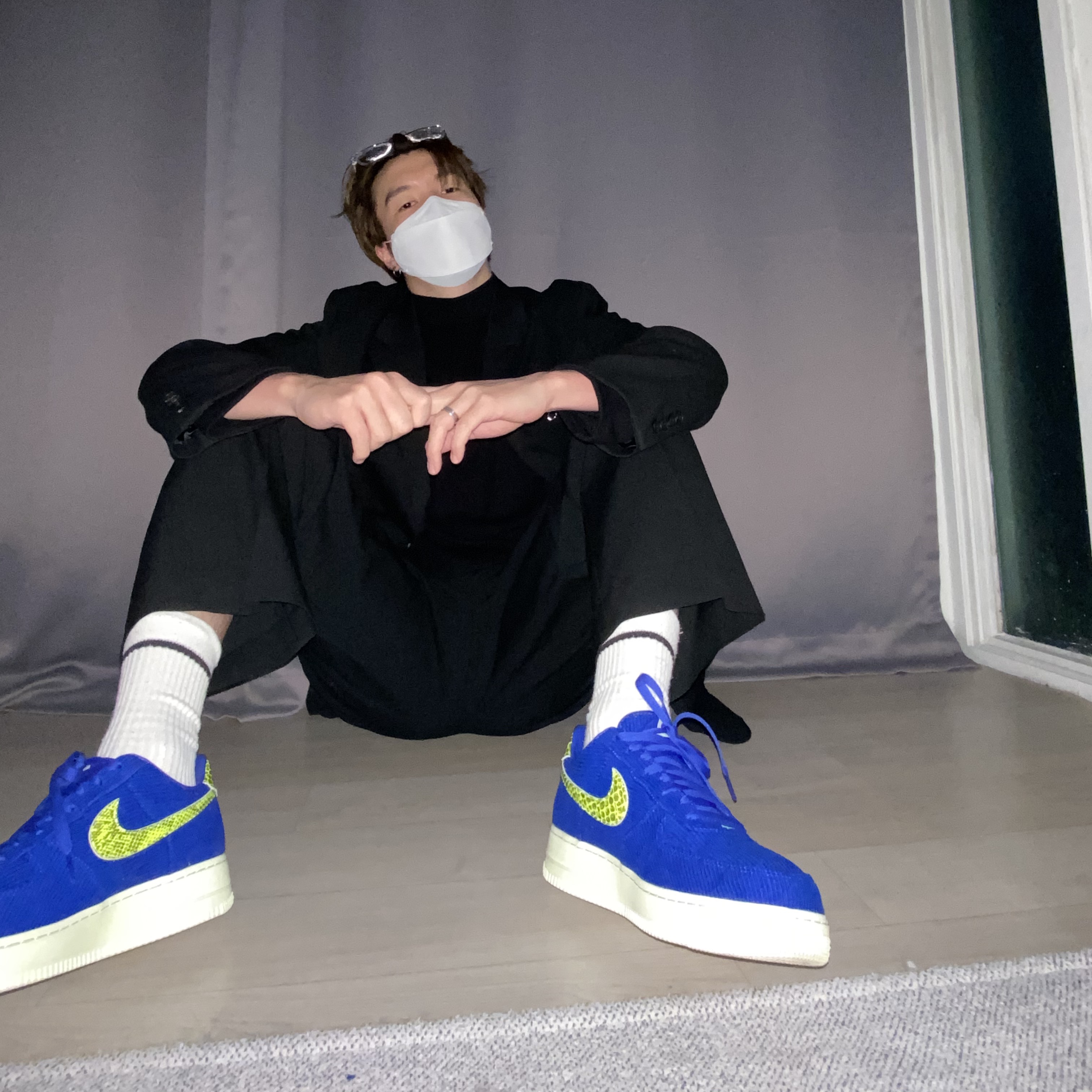 (W) Nike x Olivia Kim Air Force 1 Low No Cover 착용 스타일 - 2