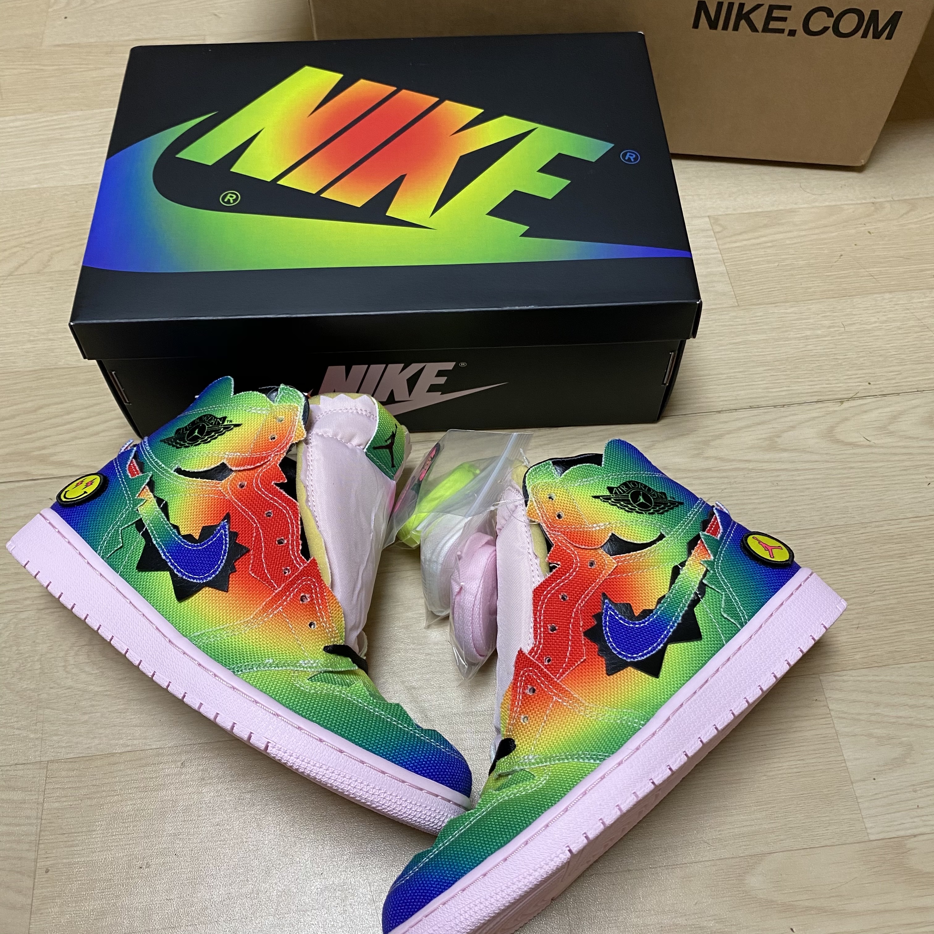 Jordan 1 x J Balvin Retro High OG 착용 스타일