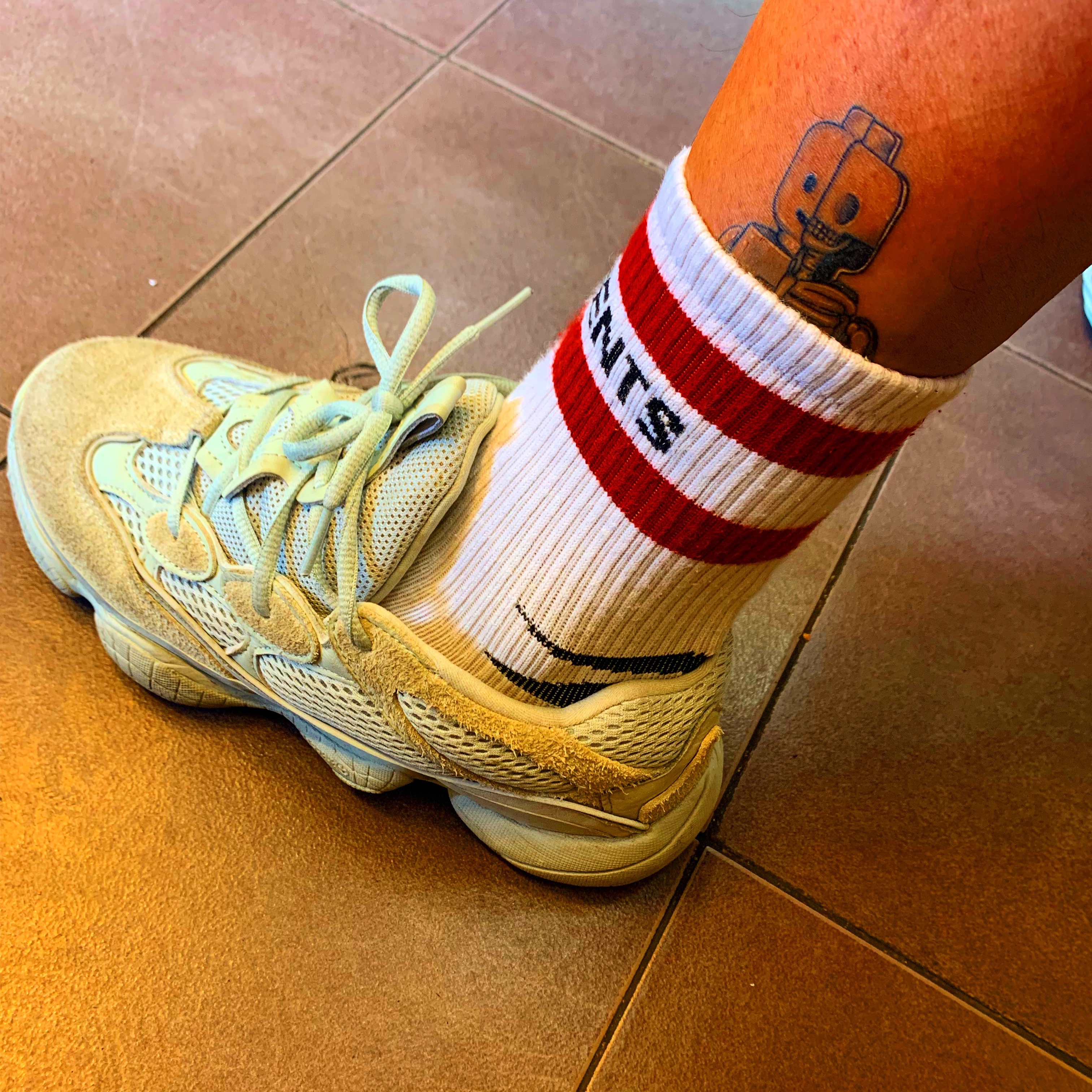 Adidas Yeezy 500 Salt 착용 스타일