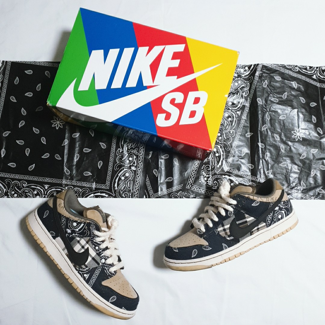 Nike x Travis Scott SB Dunk Low 착용 스타일 - 5