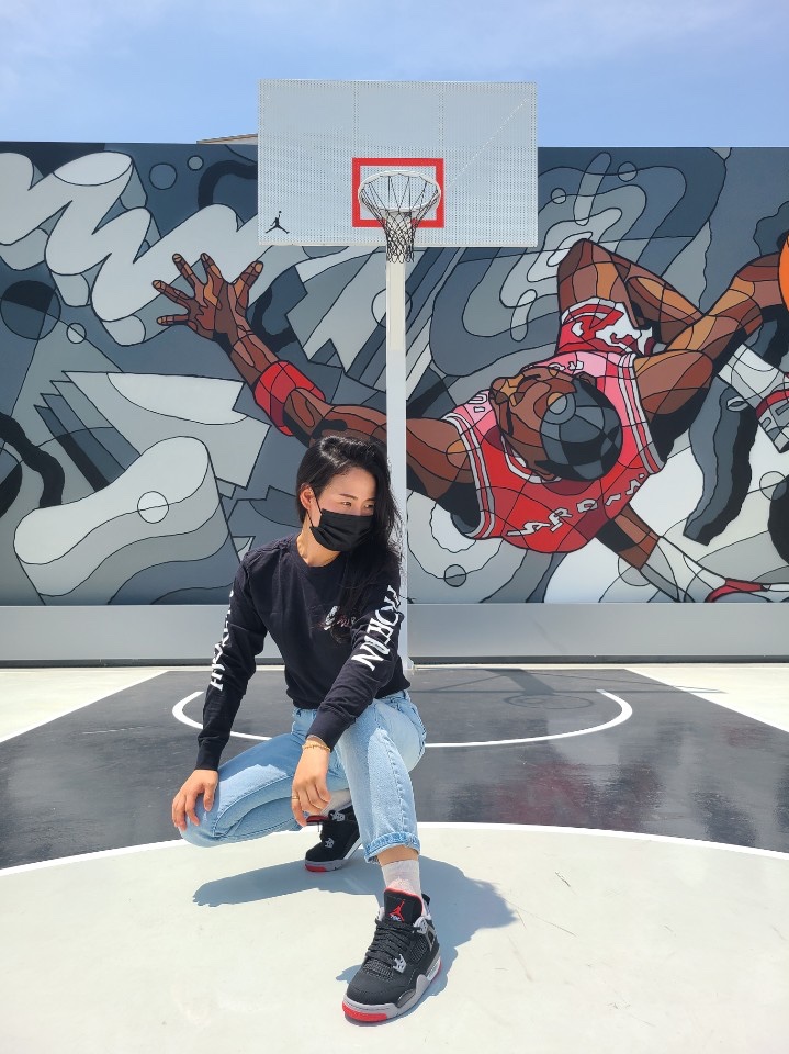 (GS) Jordan 4 Retro Bred 2019 착용 스타일