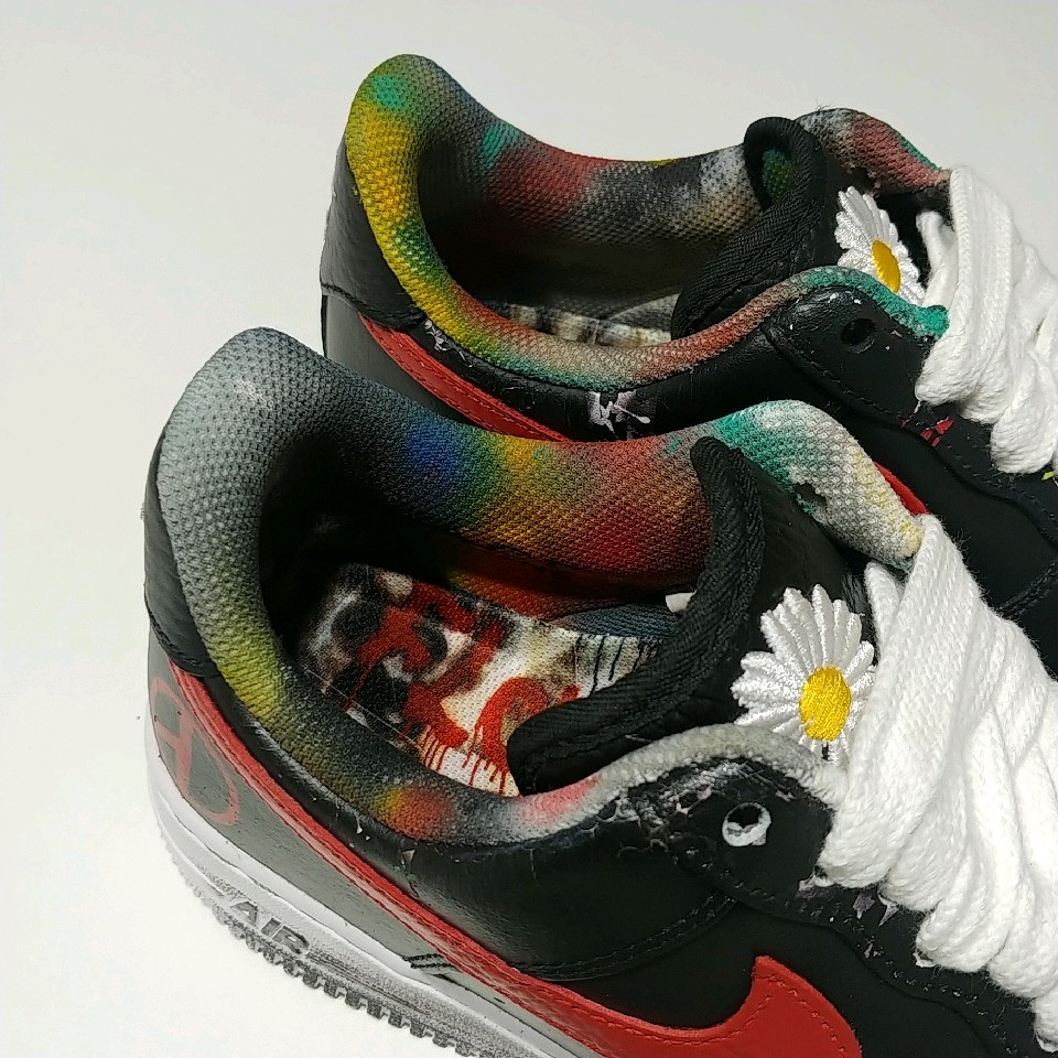 Nike x Peaceminusone Air Force 1 Low Para-Noise 착용 스타일 - 3