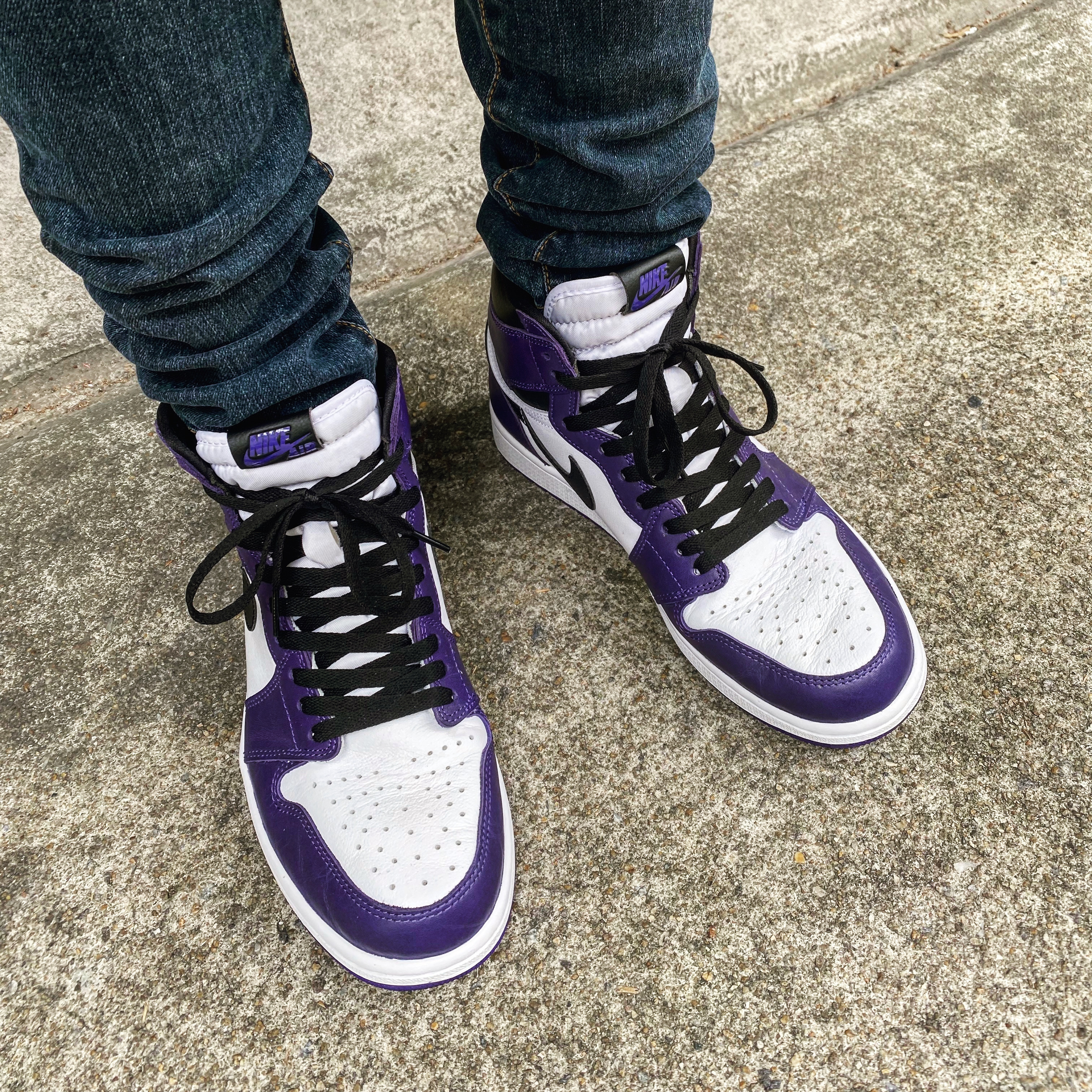 Jordan 1 Retro High OG Court Purple 2020 착용 스타일