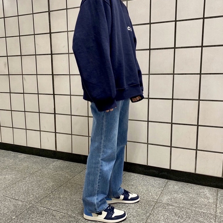 Jordan 1 Retro High RE2PECT (Derek Jeter), Jordan 1 Retro High Obsidian UNC 착용 스타일 - 3