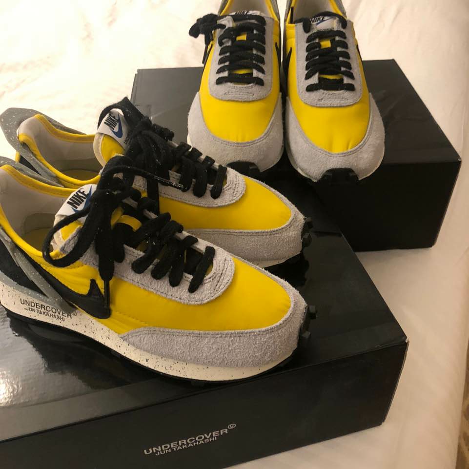 Nike x Undercover Daybreak Bright Citron 착용 스타일
