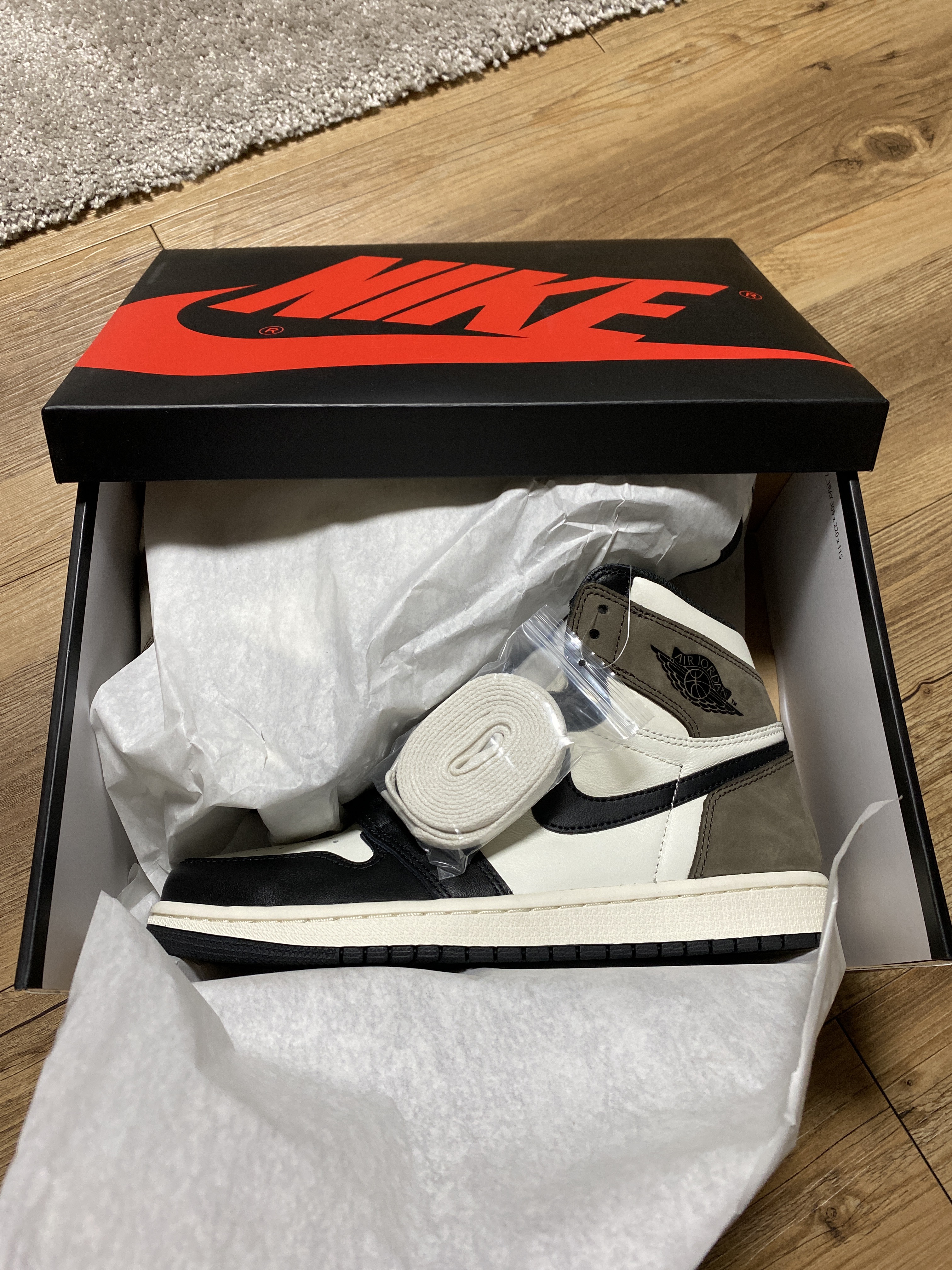 Jordan 1 Retro High OG Black Mocha 착용 스타일