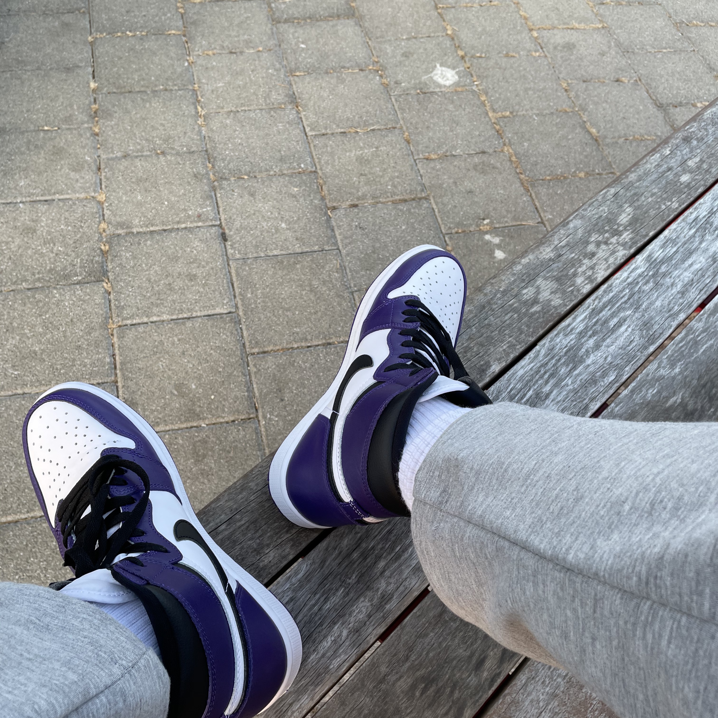 Jordan 1 Retro High OG Court Purple 2020 착용 스타일